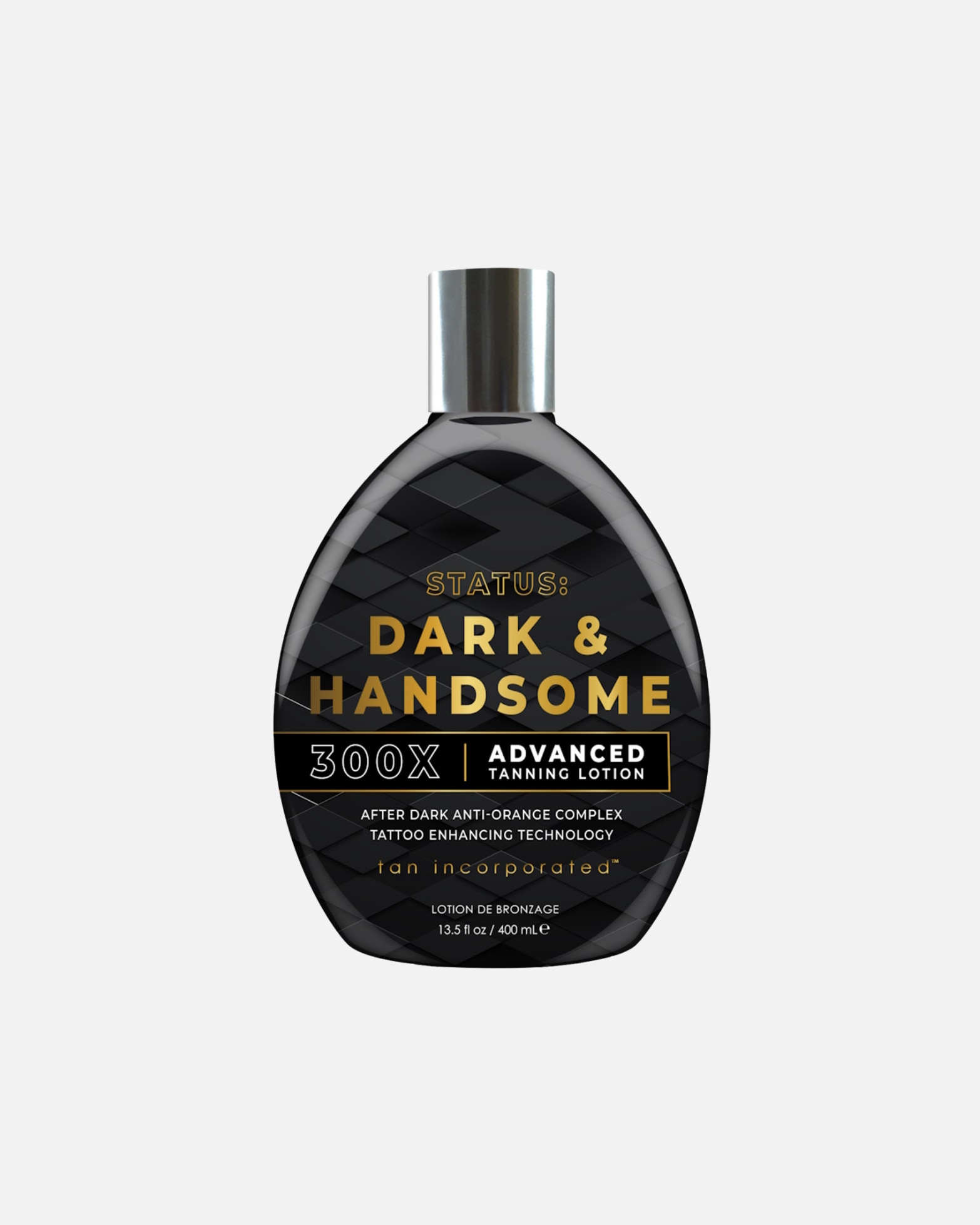 Samoopalacz dla Unisex Tan Inc. Default Brand Line Status Dark & Handsome bronzer do opalania przeciwdziała ciepłym tonom 400 ml