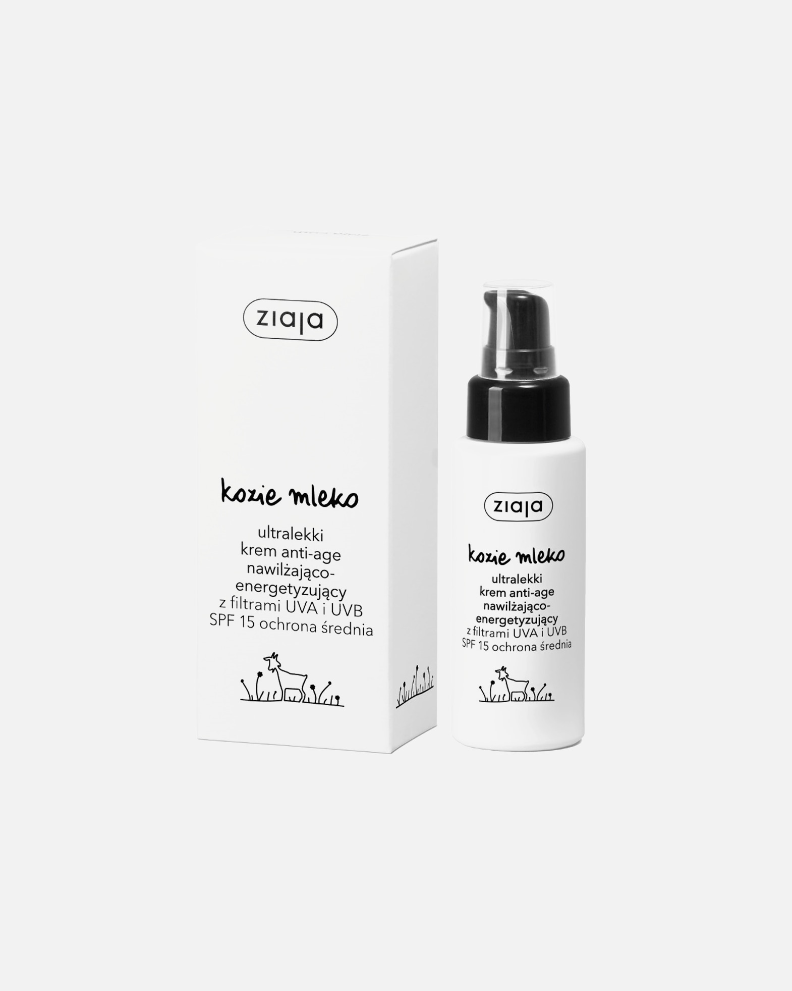 Krem do twarzy dla Unisex Ziaja Kozie Mleko 50 ml