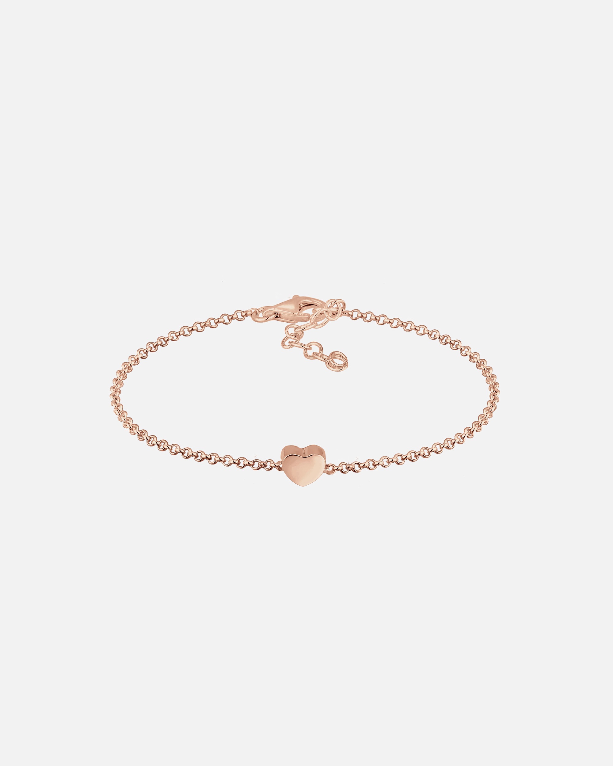 Bransoletka dla Kobieta Elli Damski wisiorek Serce Miłość Filigranowy w srebrze 925 Sterling Silver Różowy