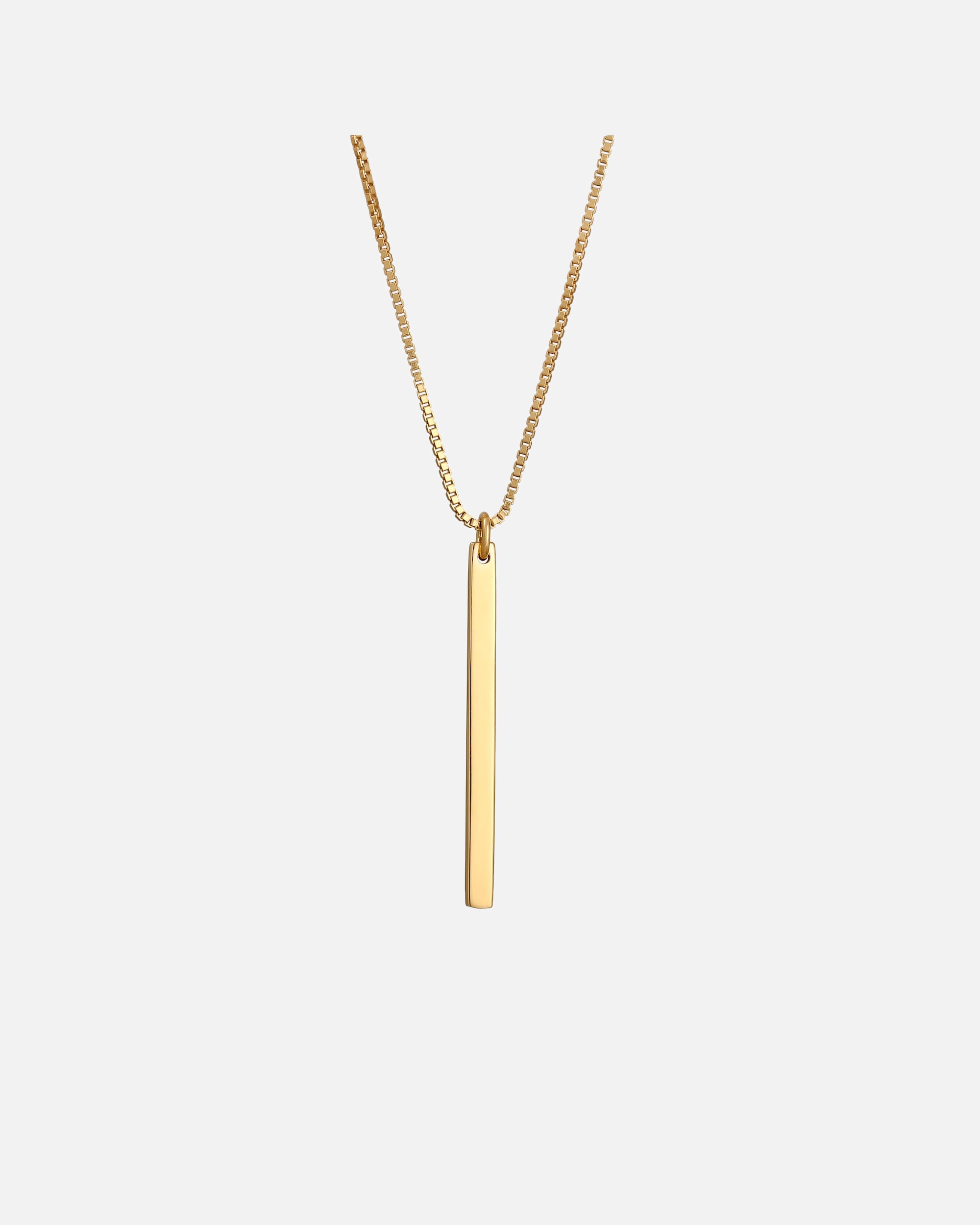 Naszyjnik dla Kobieta Elli Damski wisiorek podłużny Geo ze srebra próby 925 Sterling Silver goldfarben