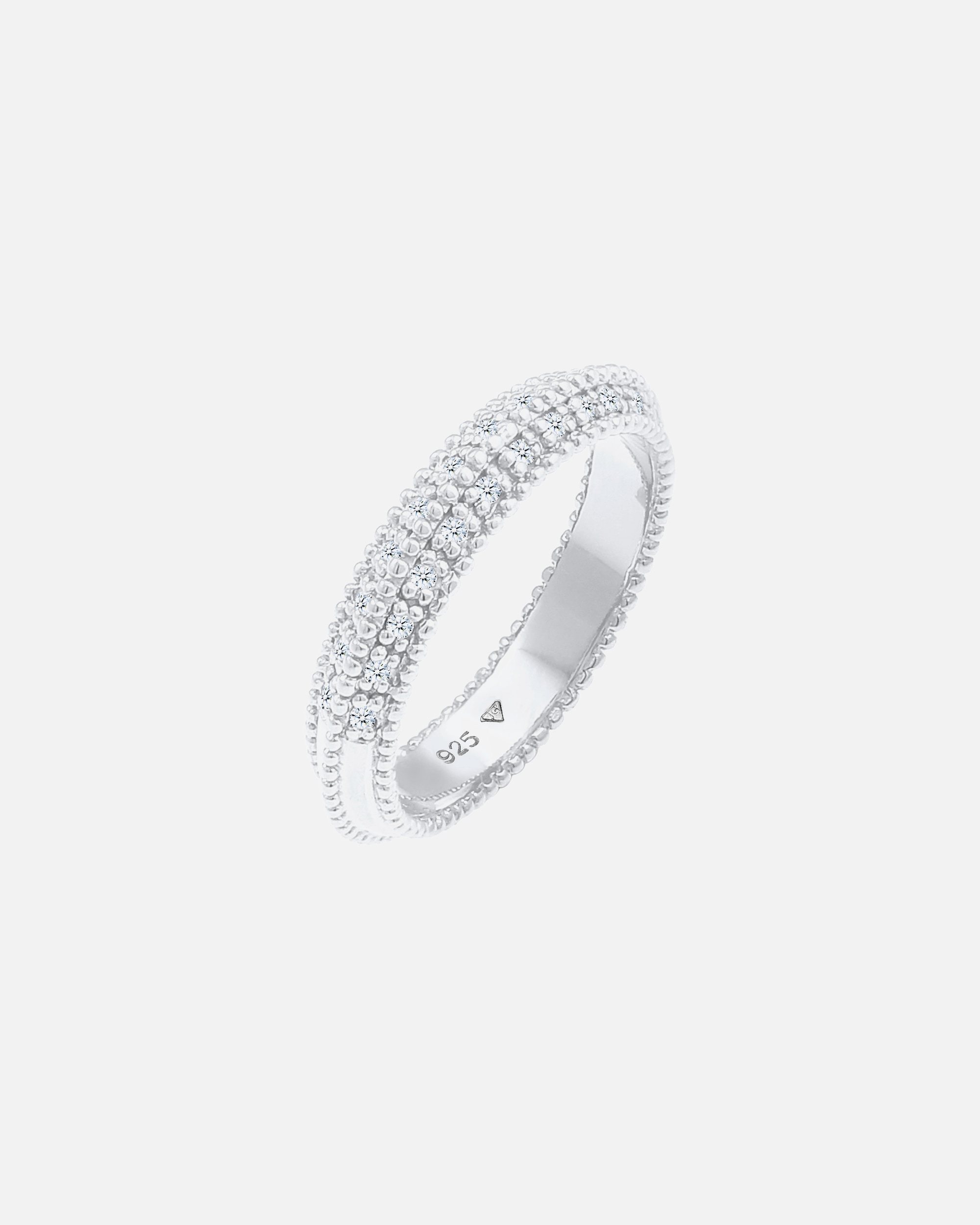 Pierścionek dla Kobieta Elli DIAMONDS Pierścionek zaręczynowy damski diament (0,12 ct.) w 925 Sterling Silver 54