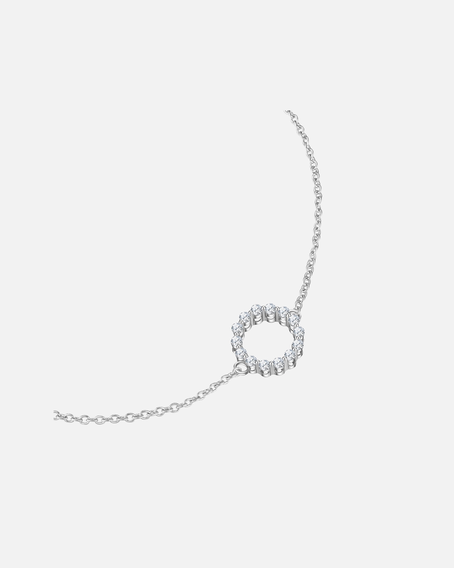 Bransoletka dla Kobieta Glanzstücke München Bransoletka z Srebro wysokiej próby w Srebrny 17,0 cm Basislänge + 3,0 cm Verlängerung