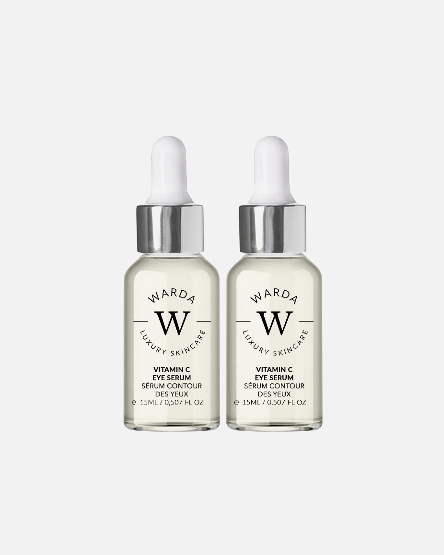 Serum pod oczy dla Kobieta WARDA LUXURY SKINCARE Podwójne opakowanie serum z witaminą C 1 sztukaka