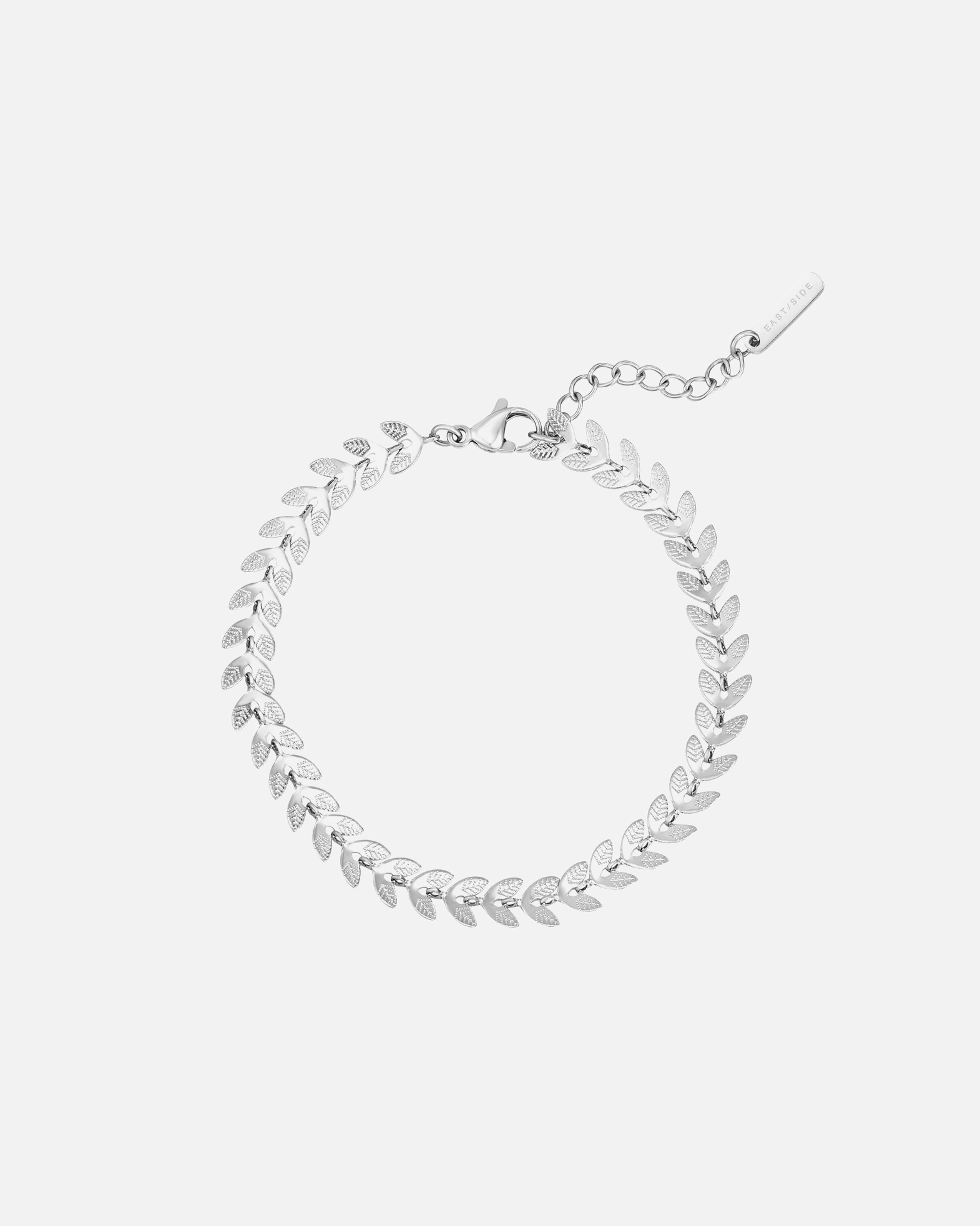 Bransoletka dla Kobieta Bransoletka Stal nierdzewna Srebrny 17,0 cm Basislänge + 3,0 cm Verlängerung