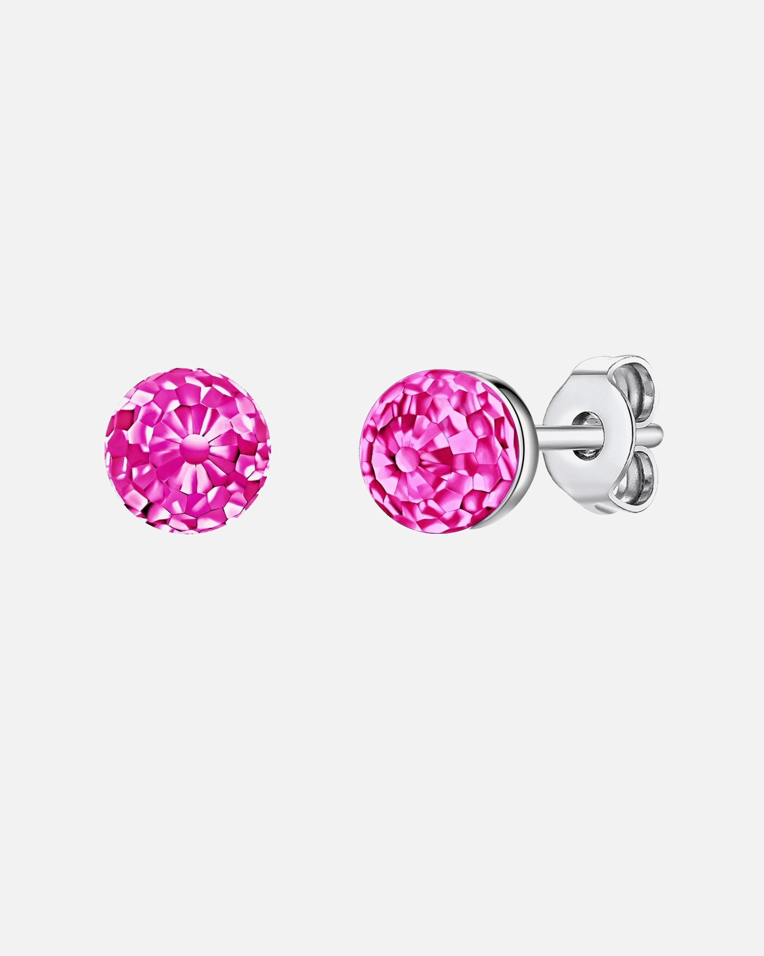 Kolczyki dla Kobieta Rafaela Donata Kolczyki sztyfty z kryształkami Swa srebro wysokiej próby zdobiony kryształkami Swarovski® srebrny 5,5 mm