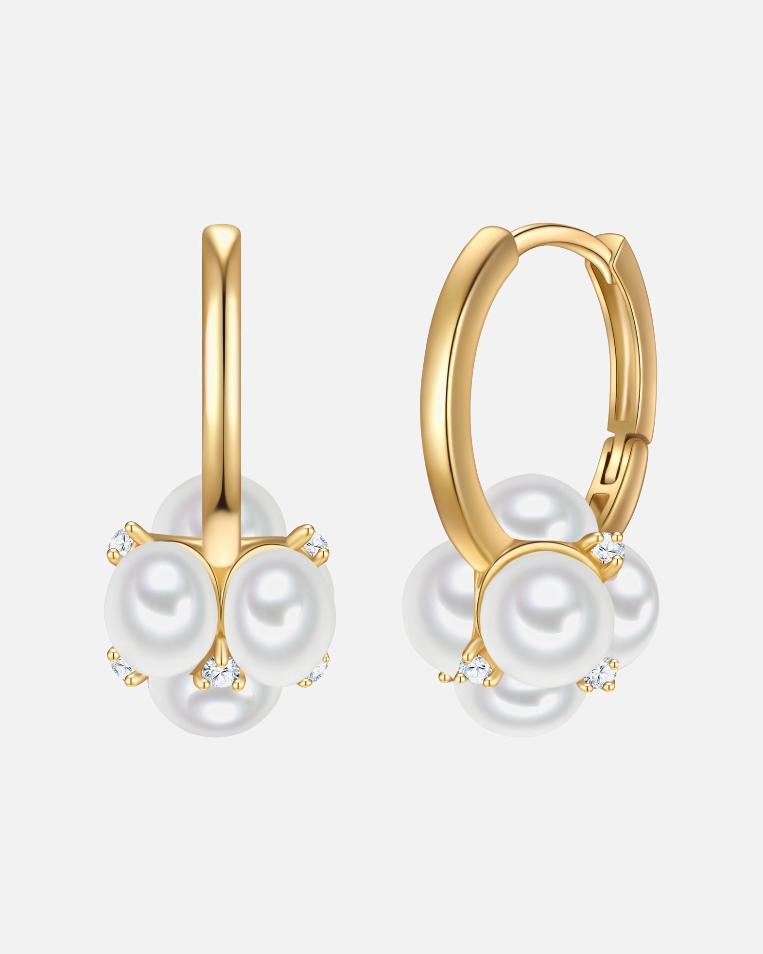 Obrączki dla Kobieta Kolczyki z Mosiadz wMosiadz 19,4 mm