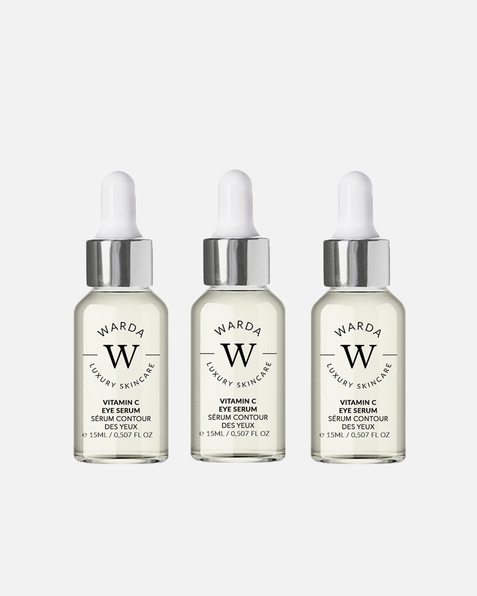 Serum pod oczy dla Kobieta WARDA LUXURY SKINCARE Trio pod oczy z witaminą C 1 sztukaka