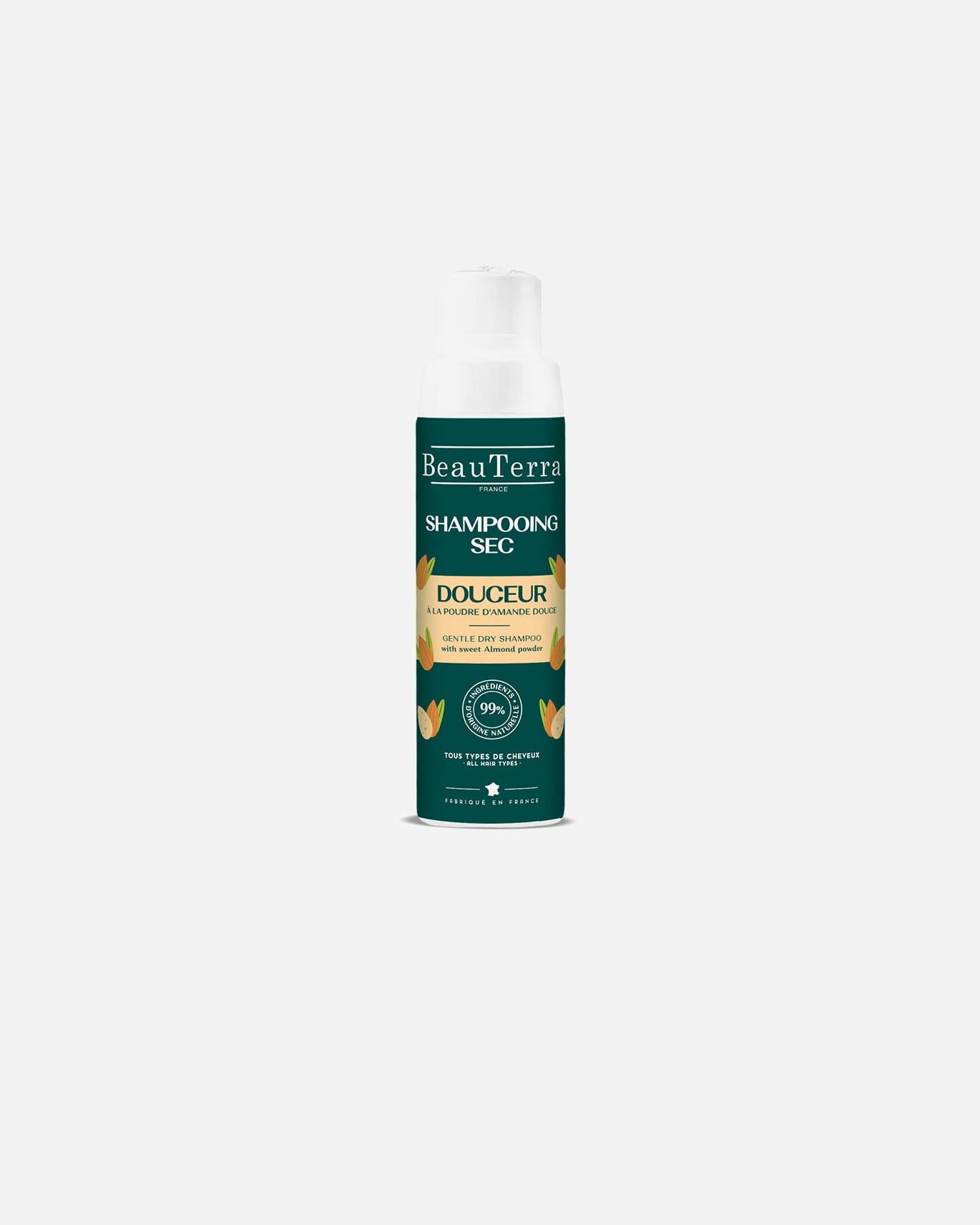 Suchy szampon dla Unisex SHAMPOOING SOIN łagodny, suchy szampon 50 gr