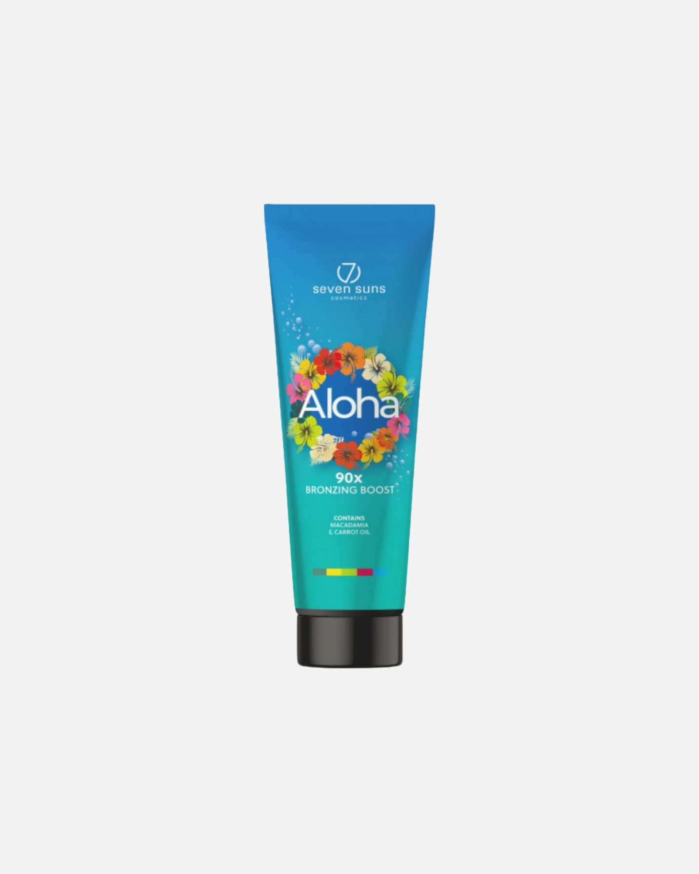 Samoopalacz dla Unisex 7suns Default Brand Line Bronzer przyspieszacz opalania z karmelem i hibiskusem 250 ml