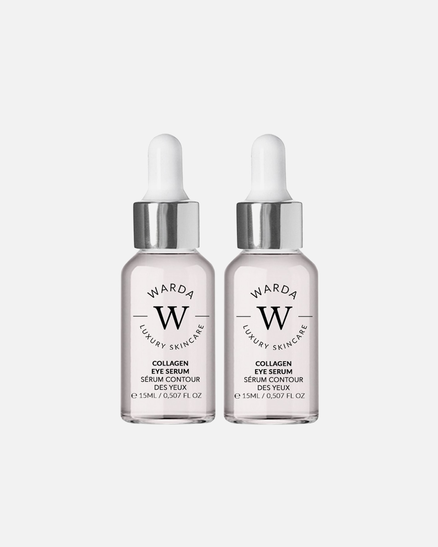 Serum pod oczy dla Kobieta WARDA LUXURY SKINCARE Podwójne opakowanie serum kolagenowego 1 sztukaka