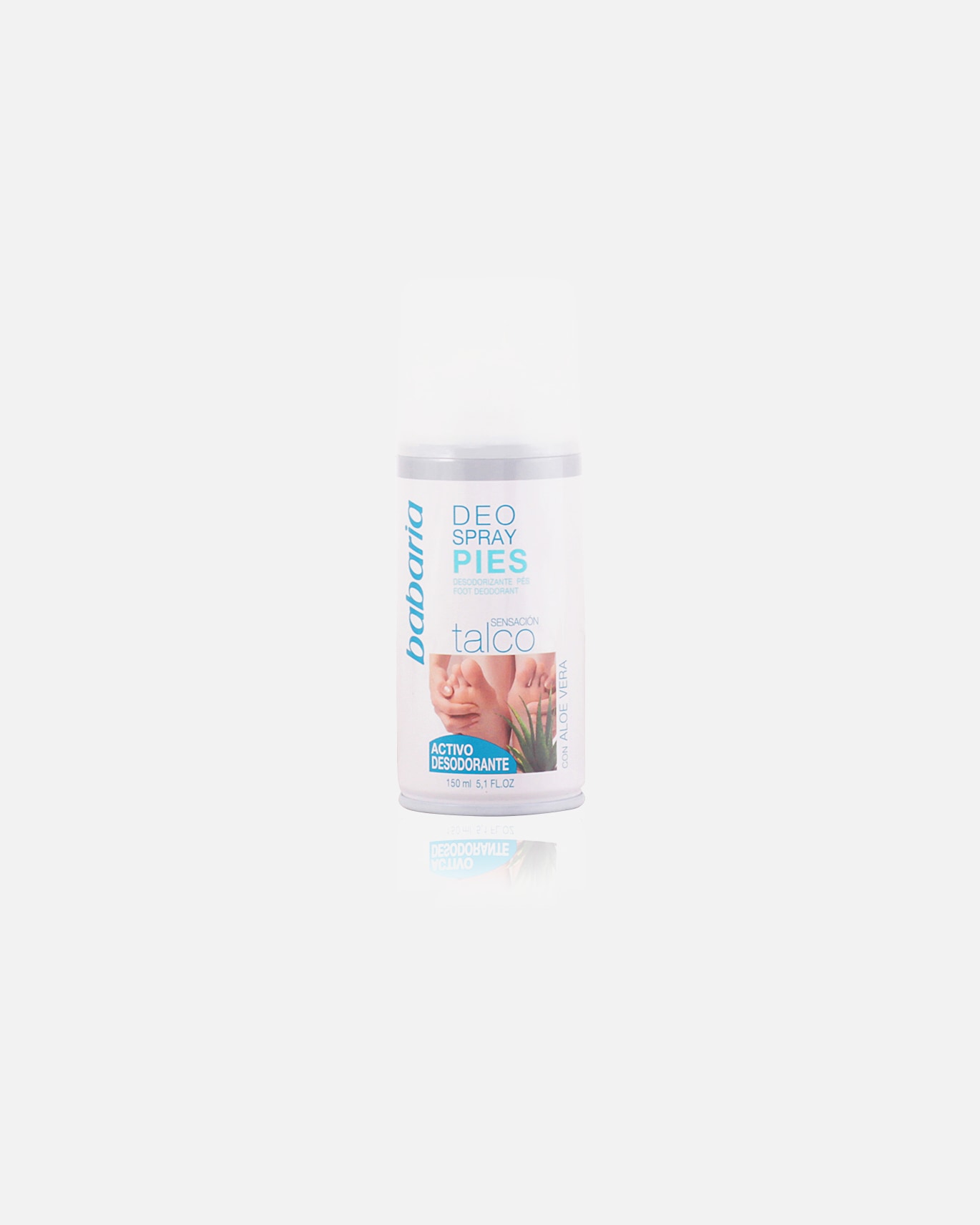 Odświeżacz do butów dla Unisex Babaria Waporyzator talku do stóp 150 ml