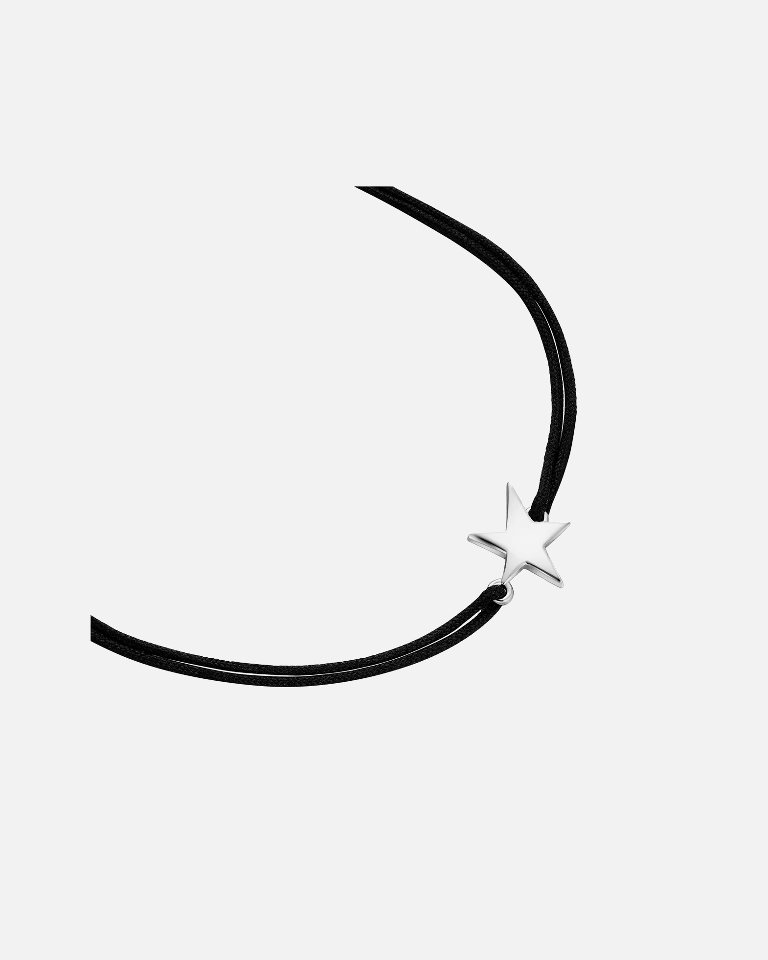 Bransoletka dla Kobieta Glanzstücke München Bransoletka Gwiazda z Srebro wysokiej próby w Srebrny 15,0 - 22,0 cm, flexibel einstellbar