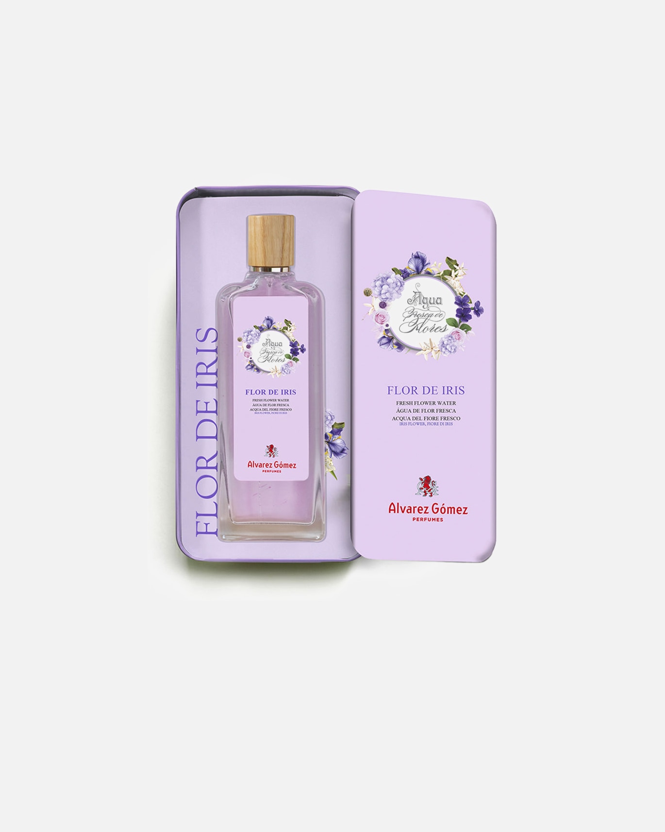 Woda kolońska dla Kobieta Alvarez Gomez KWIATY ŚWIEŻOWODNE kwiat irysa 150 ml