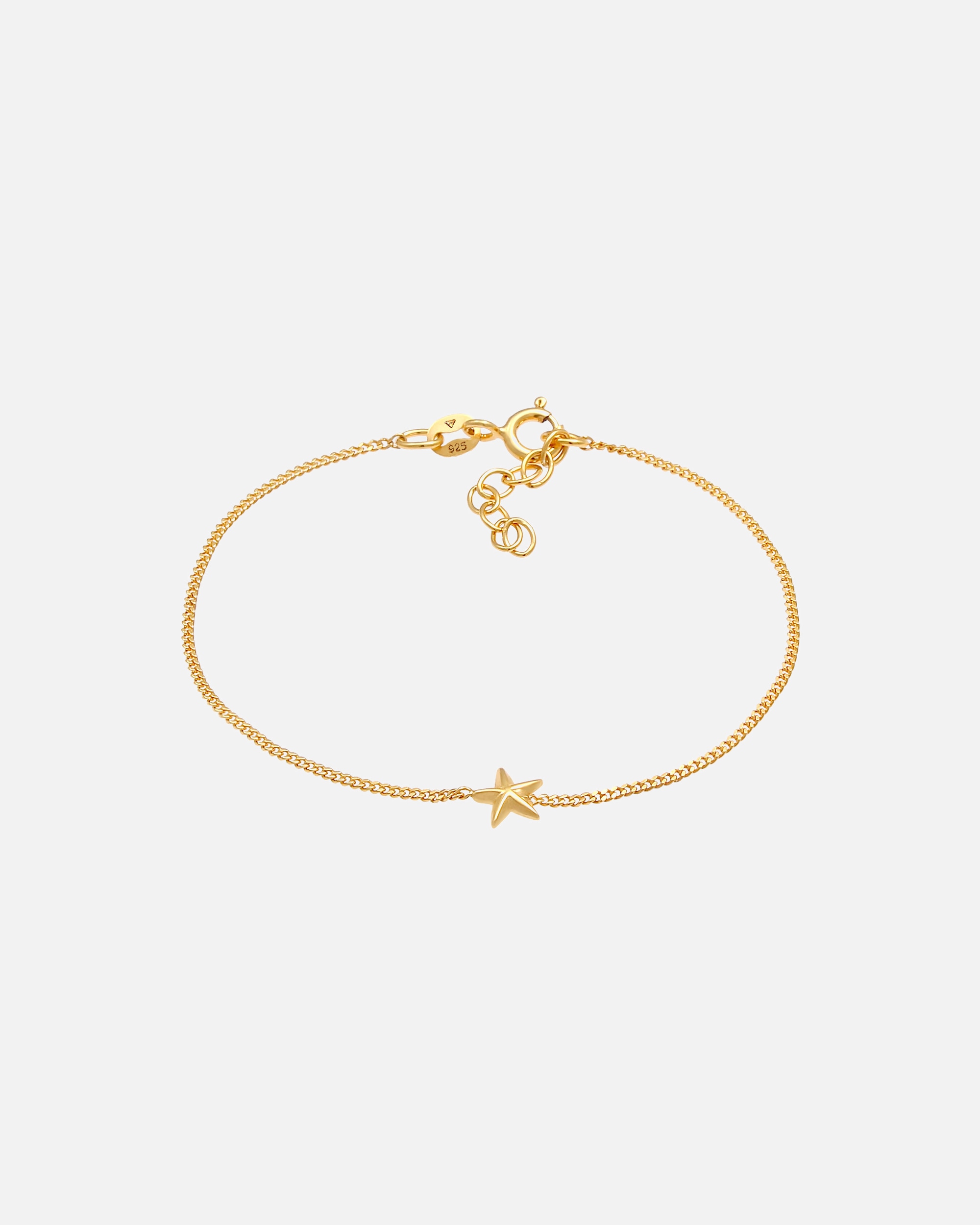 Bransoletka dla Kobieta Elli Children Star Bright Playful in 925 Sterling Silver goldfarben