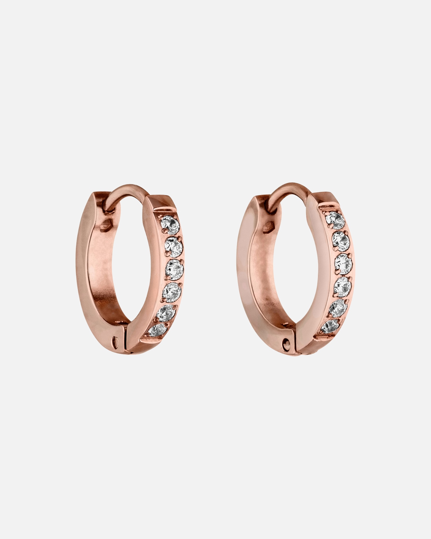 Kolczyki dla Kobieta Purelei Purelei Kolczyki kółka Kaimana Różowe złoto