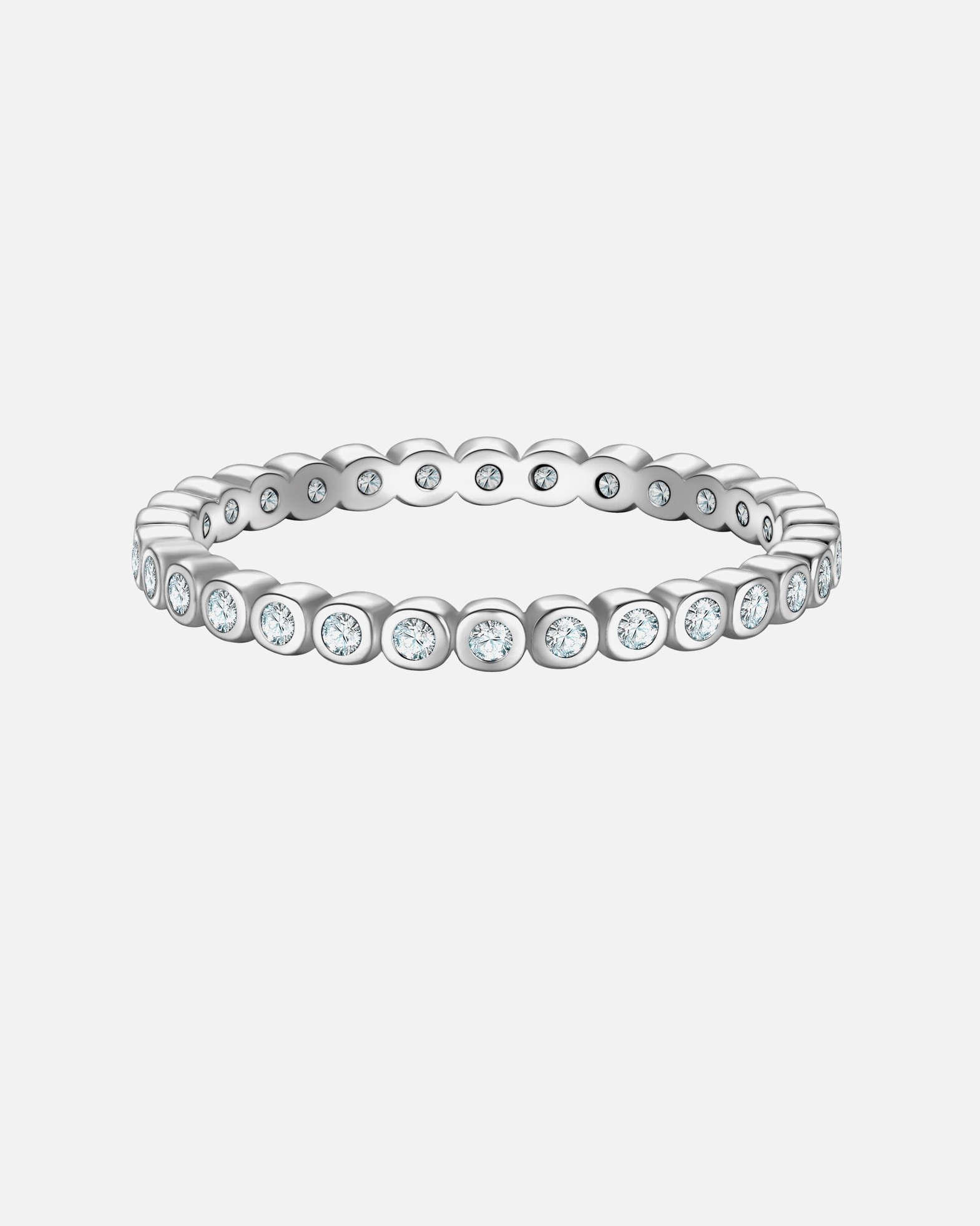 Pierścionek dla Kobieta Glanzstücke München Pierscionek z Srebra Sterling w srebrze z Cyrkonia 58