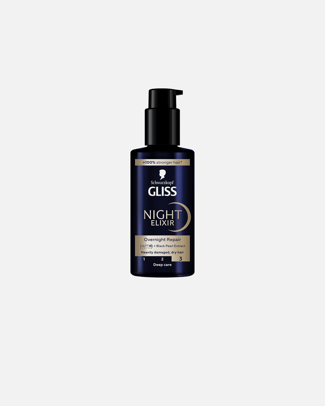 Kuracja do włosów dla Unisex Schwarzkopf GLISS NIGHT ELIXIR serum do włosów zniszczonych 100 ml