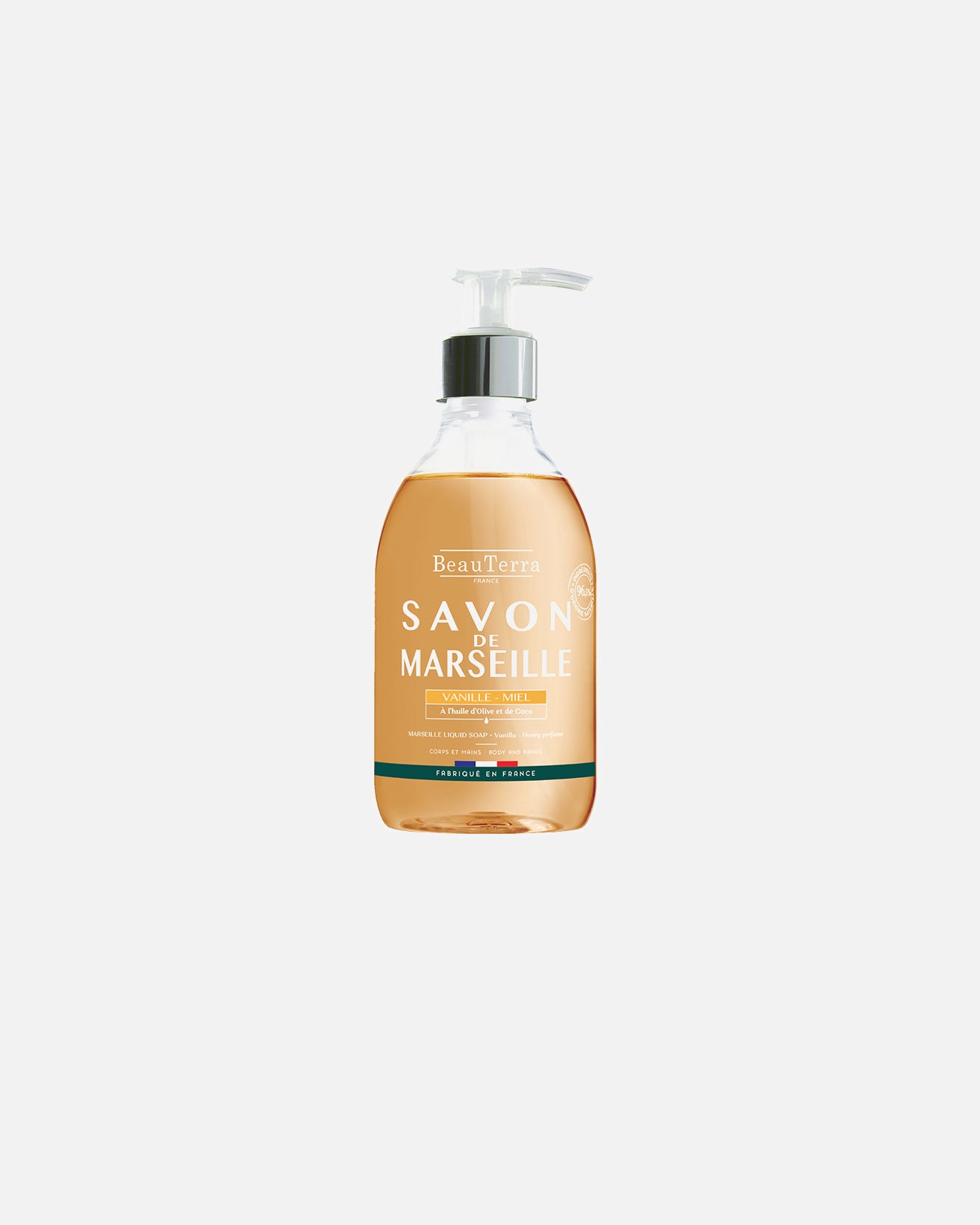Żel pod prysznic dla Unisex Mydło MARSEILLE wanilia i miód 300 ml