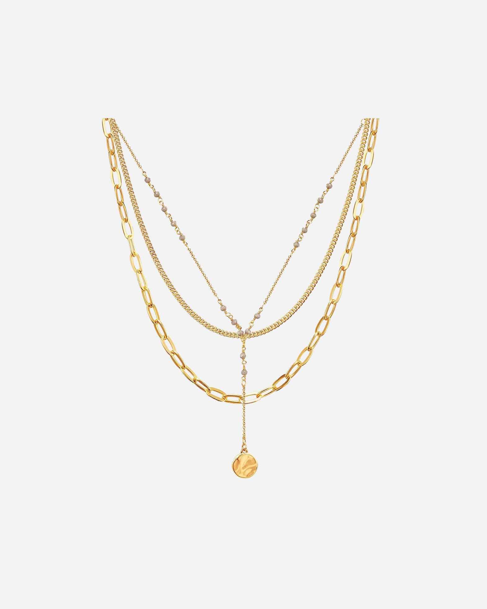 Naszyjnik dla Kobieta Stop metali 49,0/51,0/53,0 cm