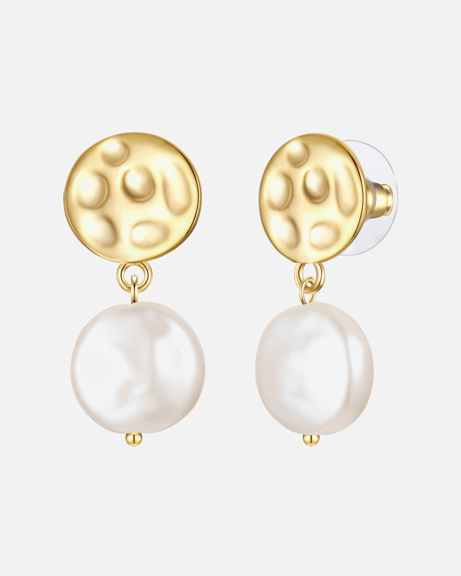 Kolczyki dla Kobieta Kolczyki z Stop metali w Żółte złoto 31,9 mm