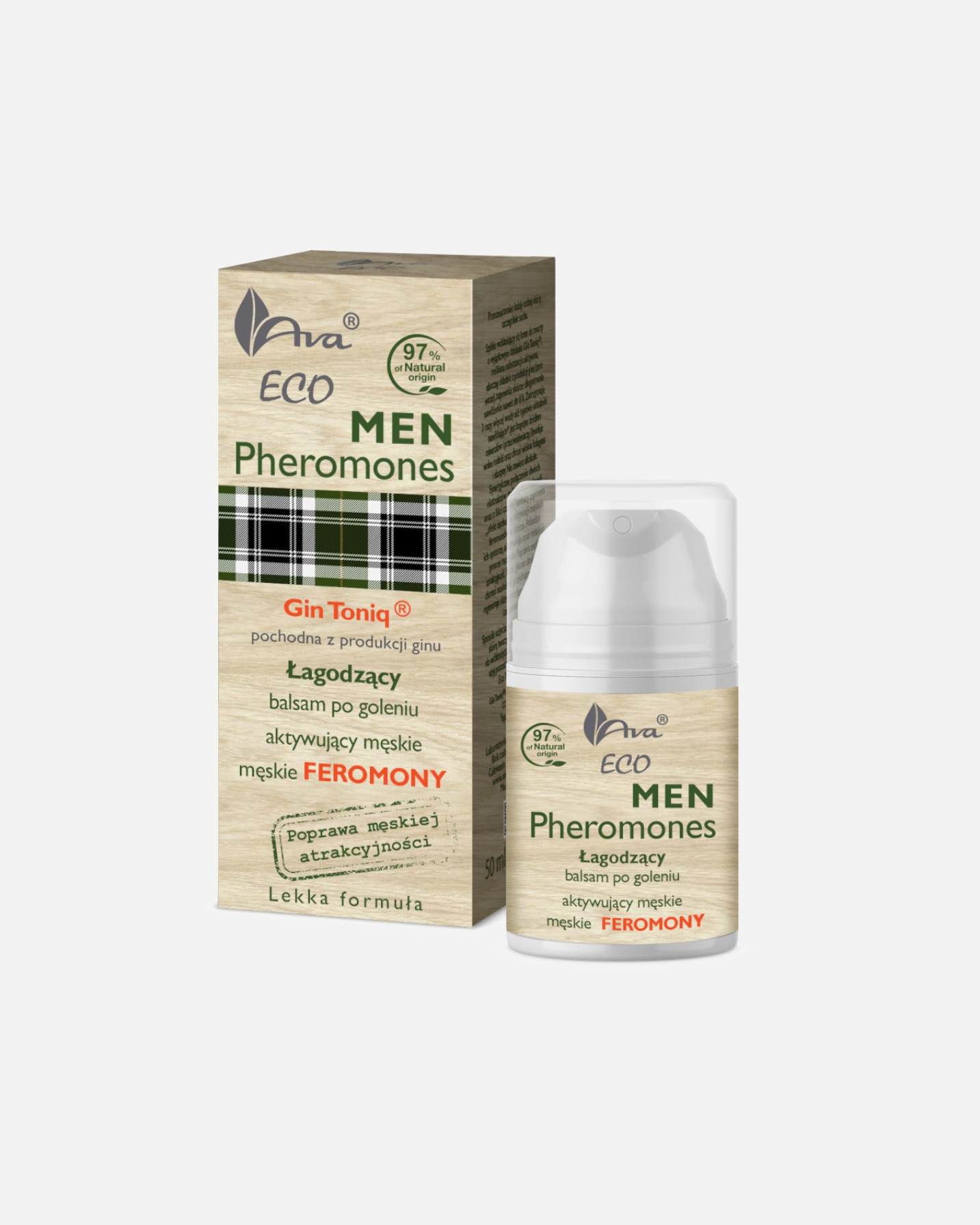 Balsam dla Mężczyzna Ava laboratorium Eco Men Pheromones 50 ml