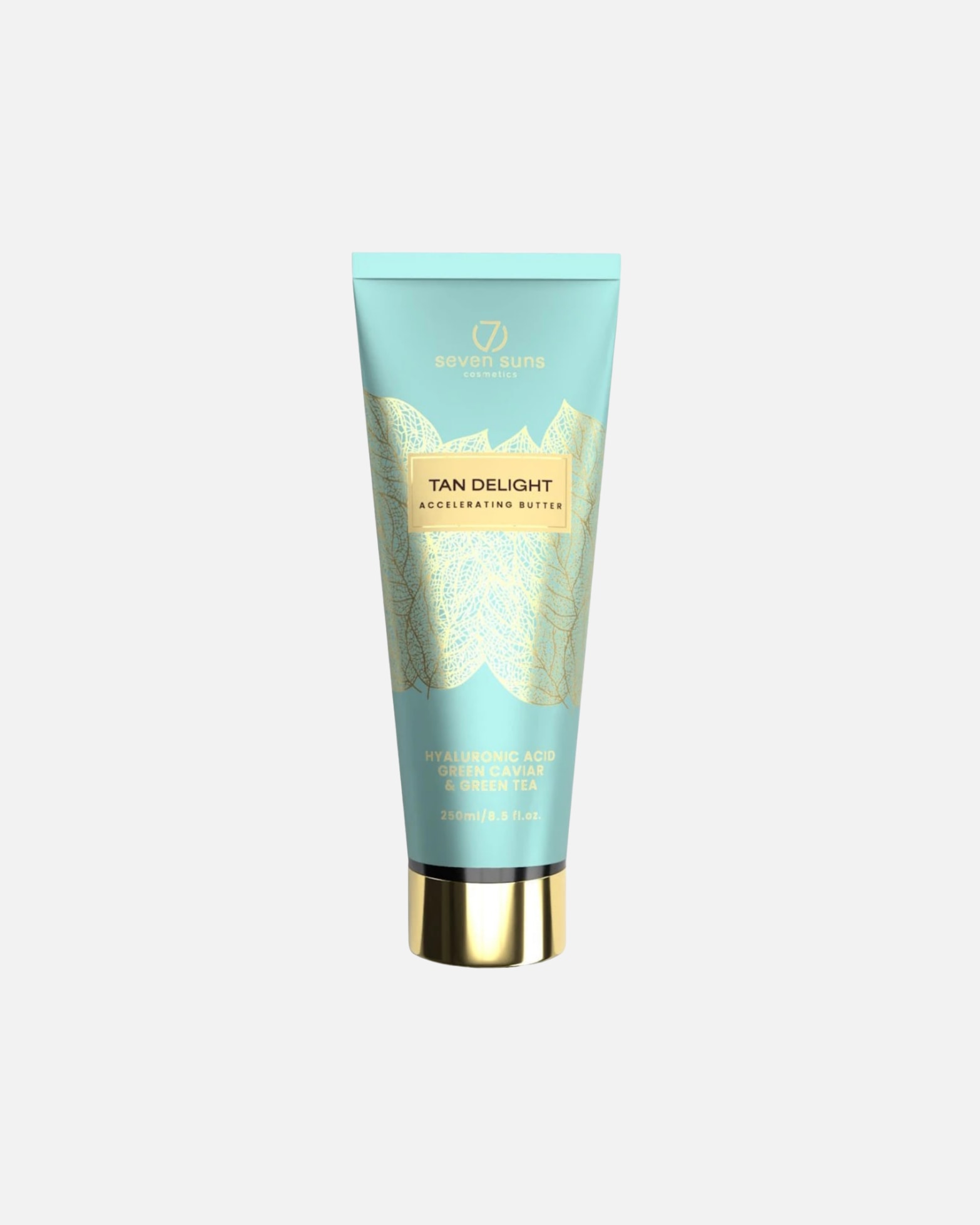 Balsam do opalania dla Unisex 7suns Default Brand Line Odżywczy przyspieszacz opalania z kwasem hialuronowym i q10 250 ml
