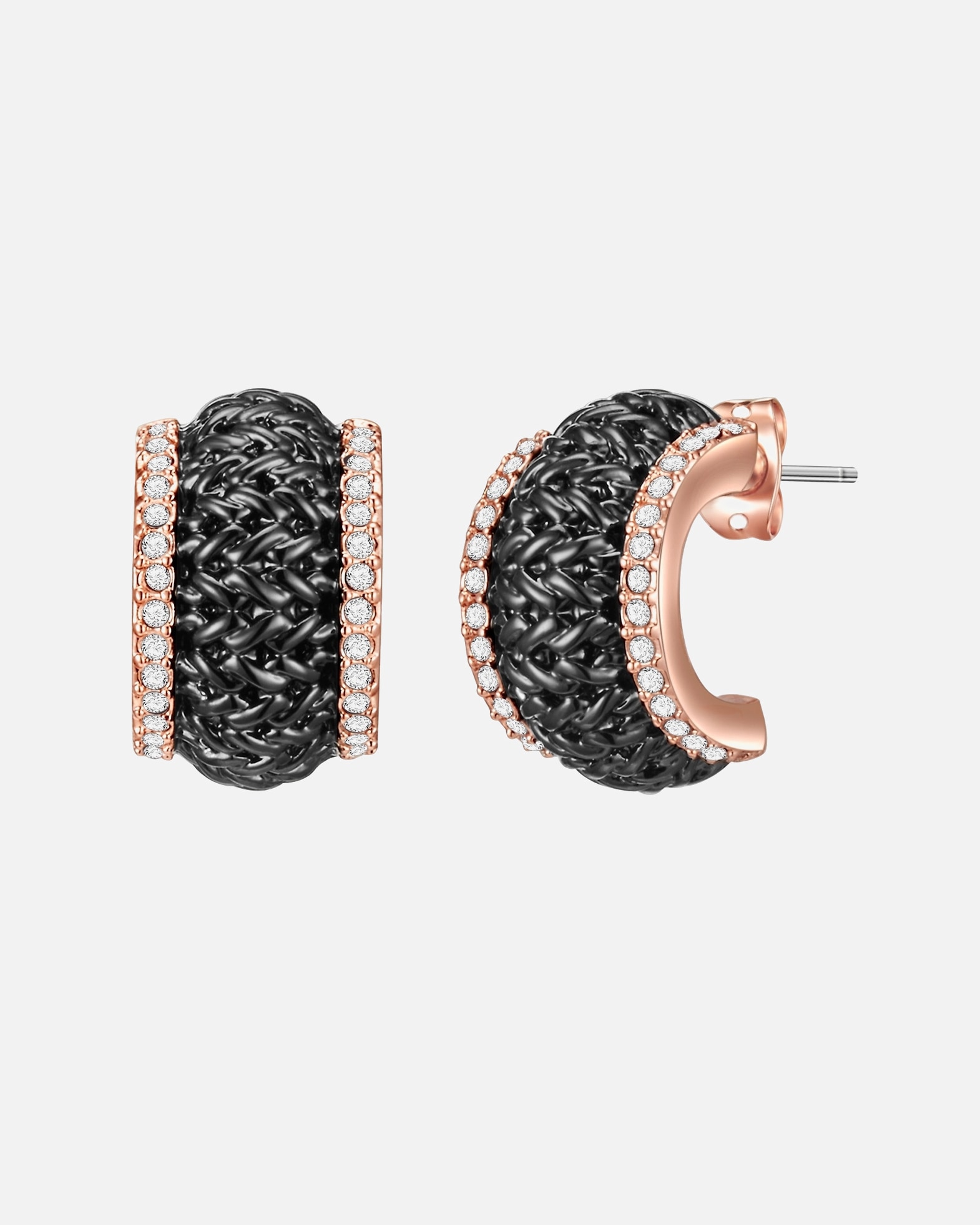 Kolczyki dla Kobieta Stop metali Zdobienie kryształkami Swarovski® 17,1 mm