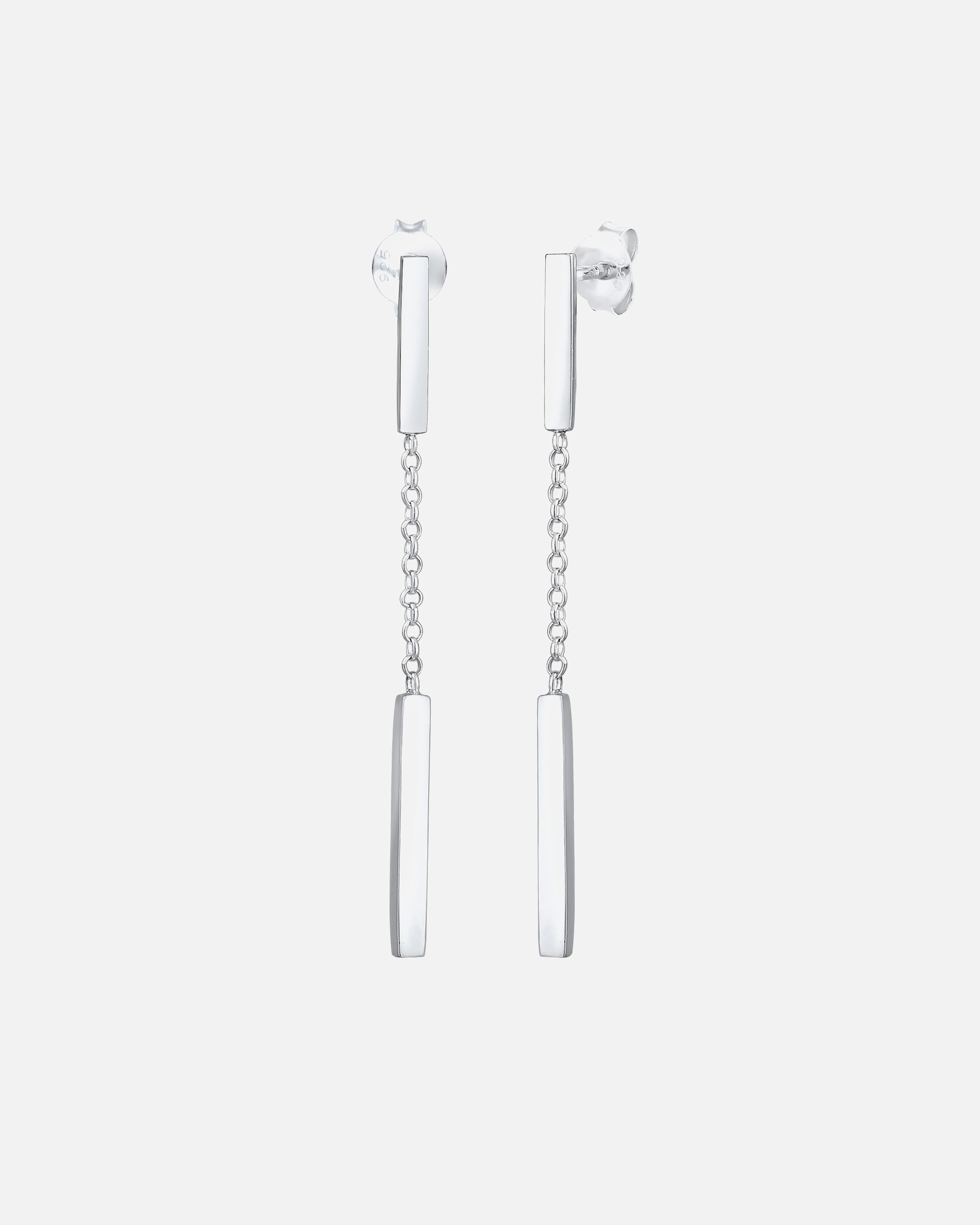 Kolczyki dla Kobieta Elli Kolczyki damskie, łańcuszek Basic Geo, srebro 925 Sterling Silver silberfarben