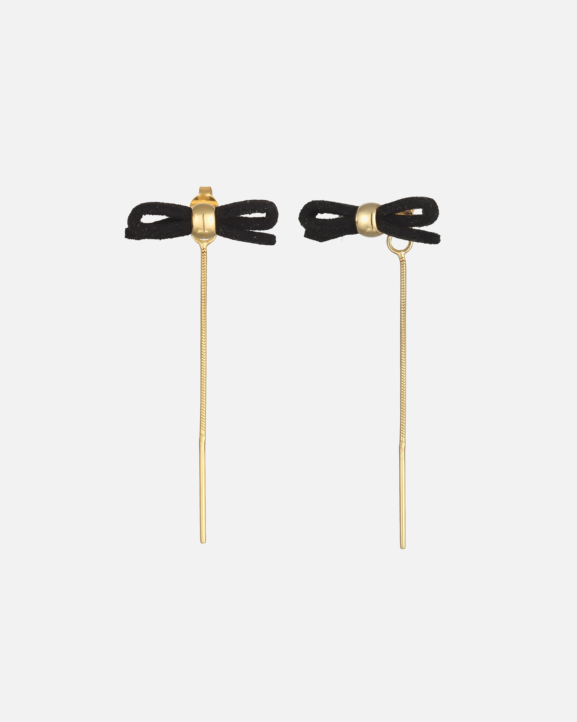 Kolczyki dla Kobieta Elli Damskie kolczyki w kształcie kokardy ze srebra próby 925 goldfarben