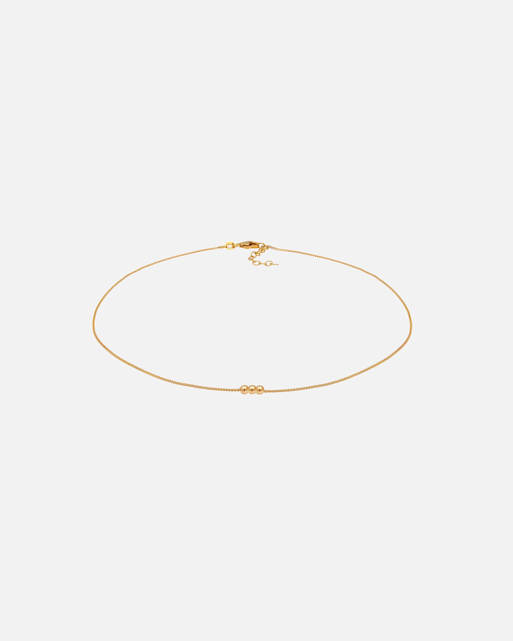 Naszyjnik dla Kobieta Choker Ball Kugel Geo 925 Silber 36