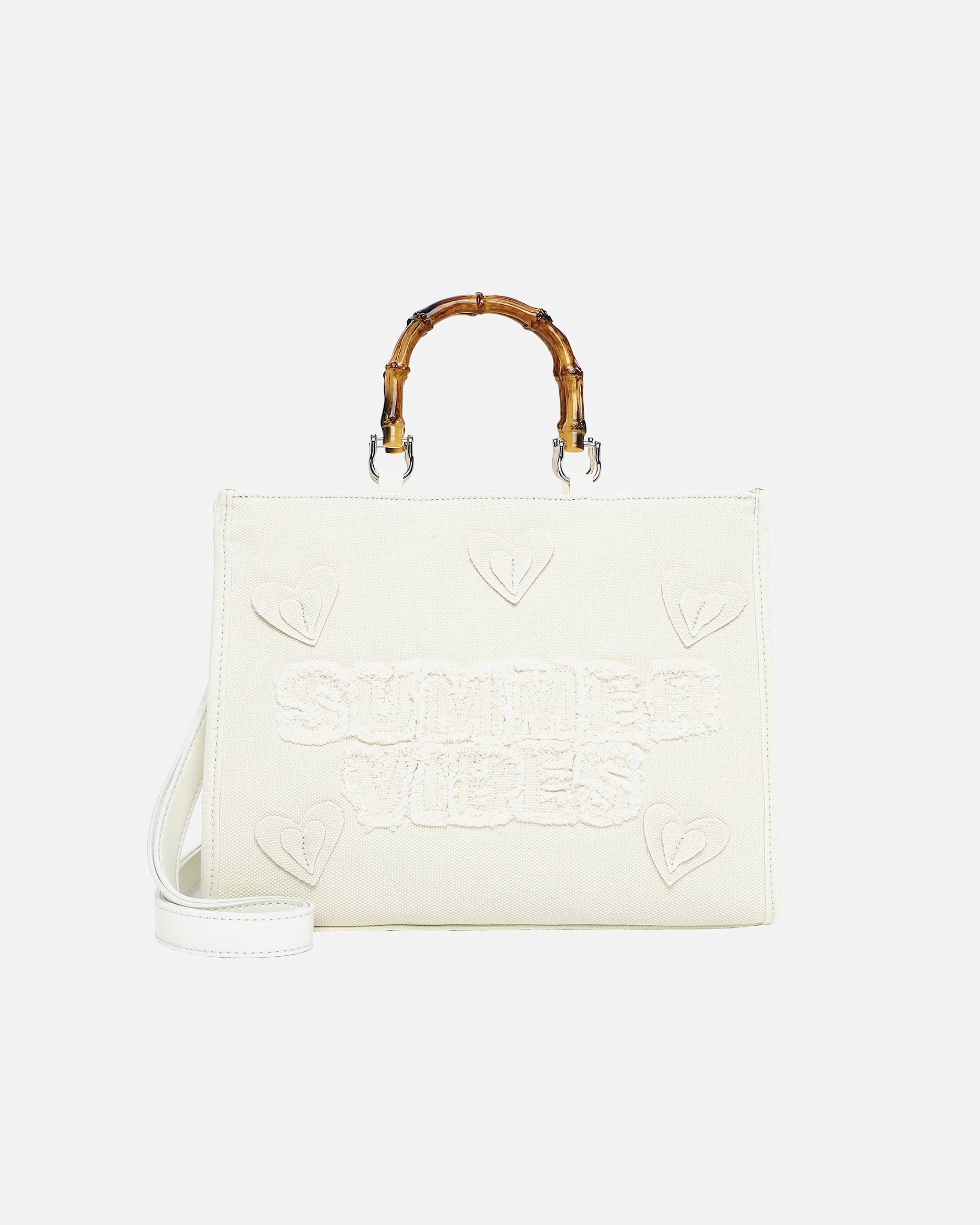 Torba dla Kobieta Emily & Noah Torebka Shopper E&N Joelle Ecru