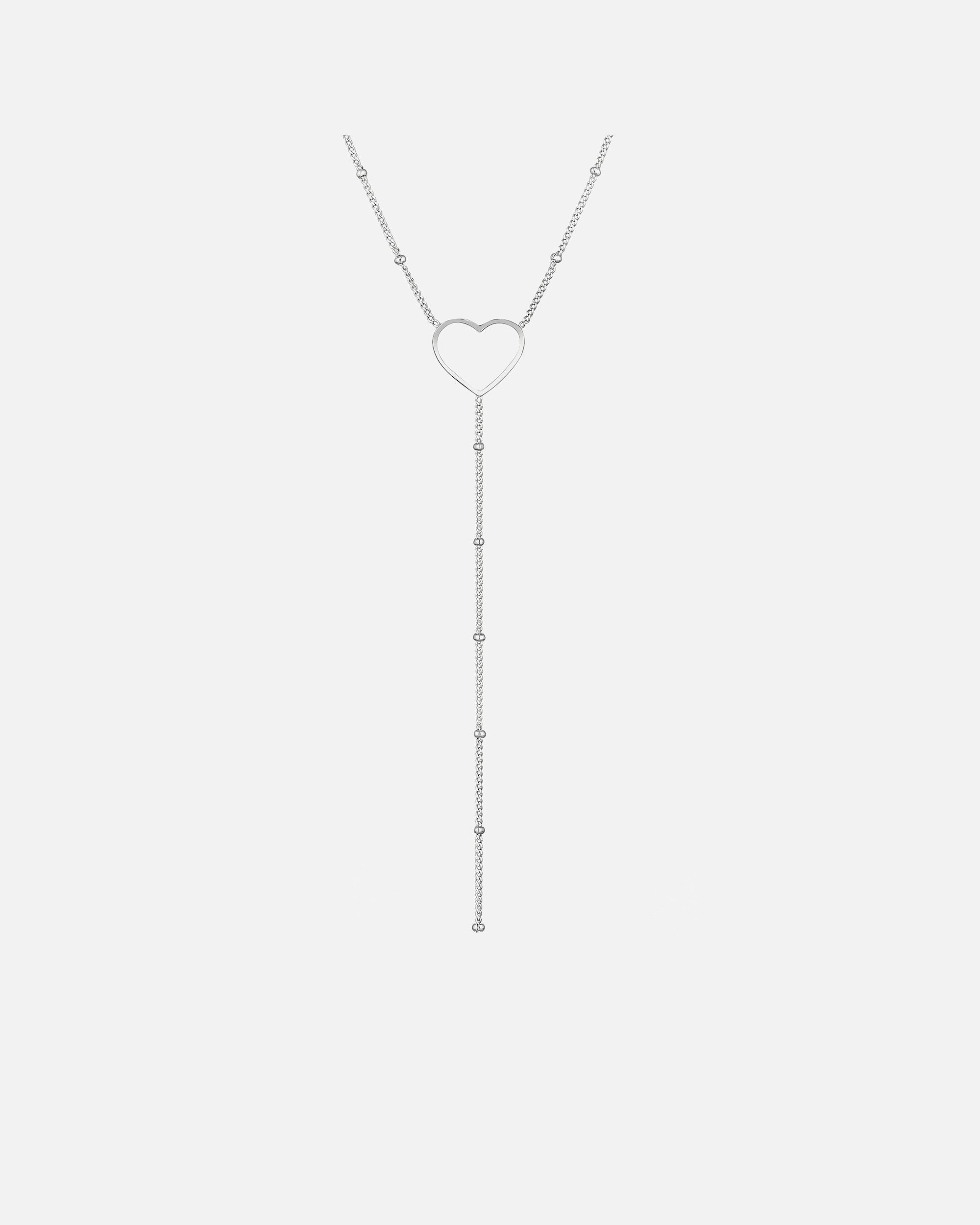 Naszyjnik dla Kobieta Elli Damski naszyjnik w kształcie litery Y z pozłacanych koralików ze srebra 925 Sterling Silver 60