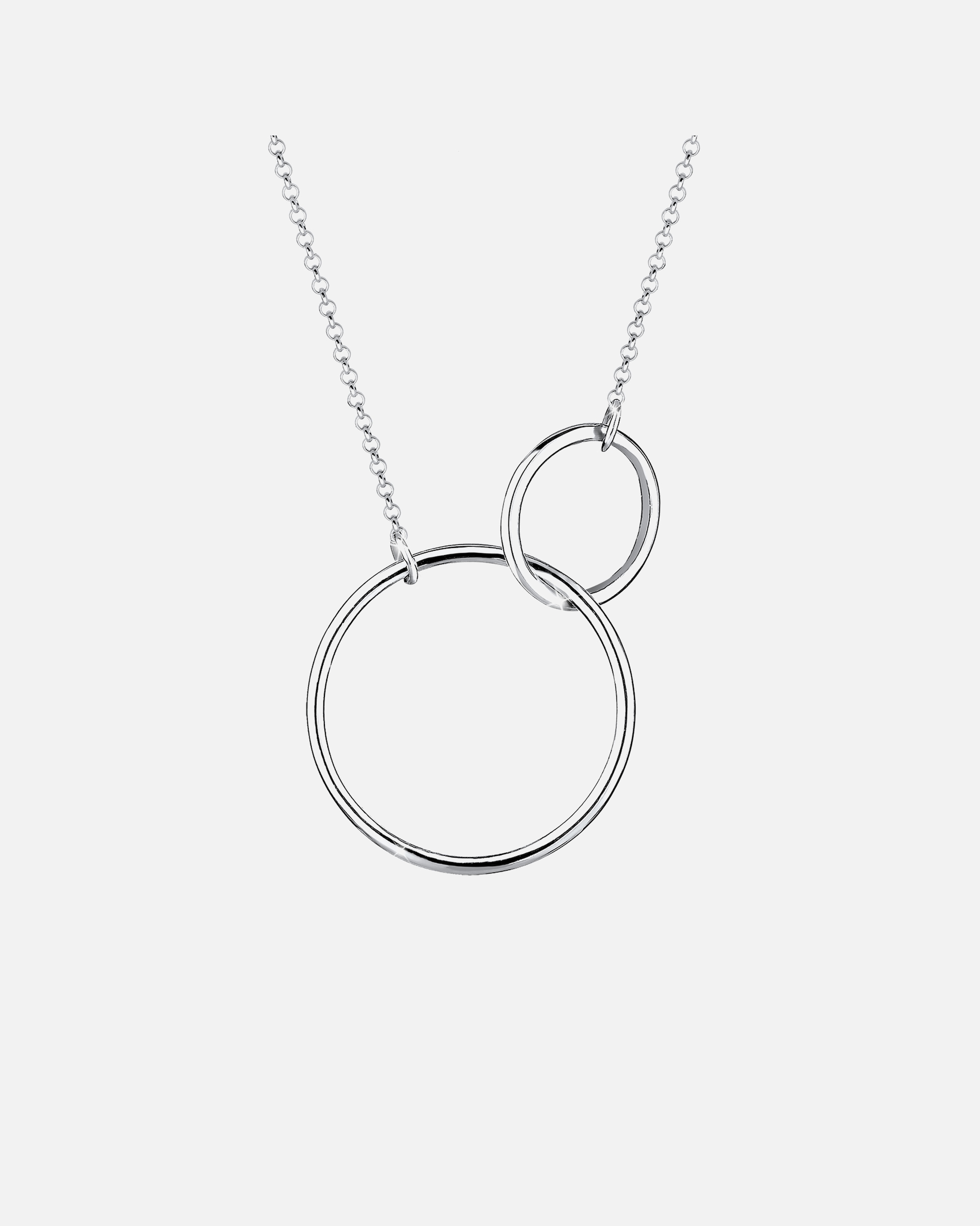 Naszyjnik dla Kobieta Elli Elli Naszyjnik Kreis Rund Ring Geo Trend 925 Sterling Silber 45