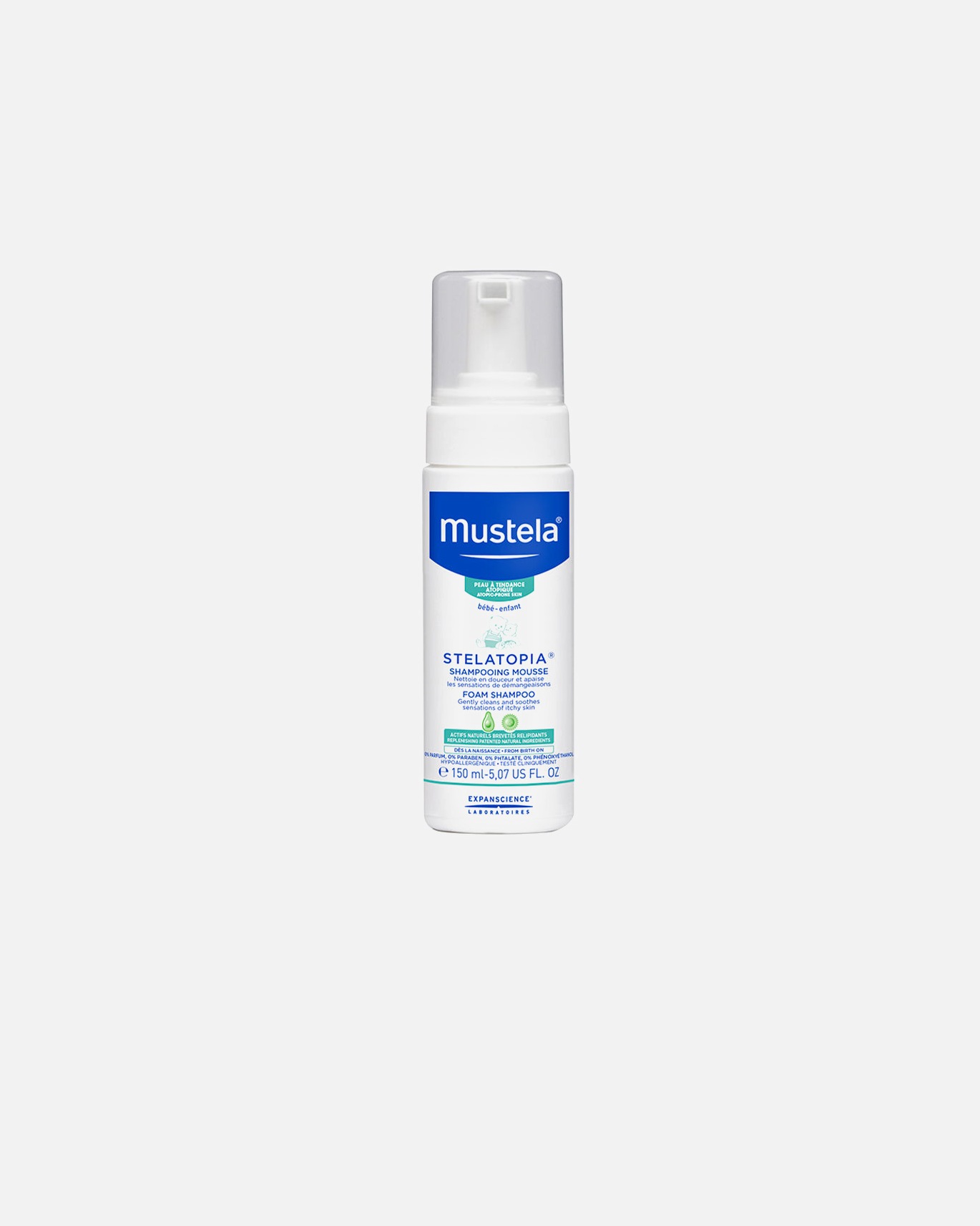 Szampon dla dzieci dla Unisex Mustela STELATOPIA szampon w piance 150 ml