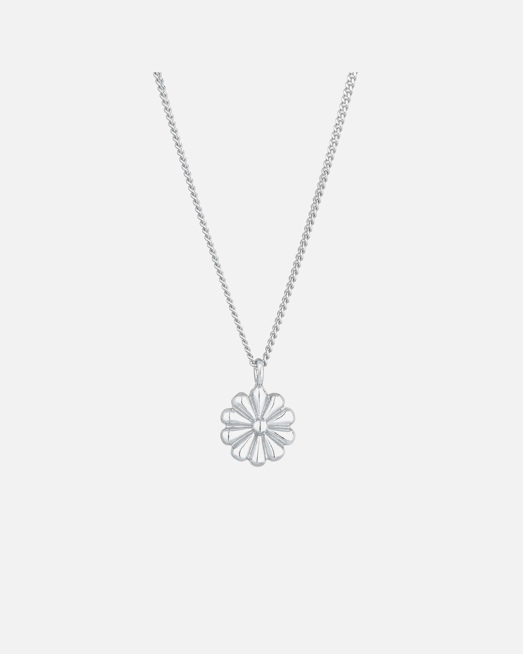 Naszyjnik dla Kobieta Elli Damski wisiorek kwaitowy Trend Bloger filigranowy ze srebra próby 925 Sterling Silver silberfarben