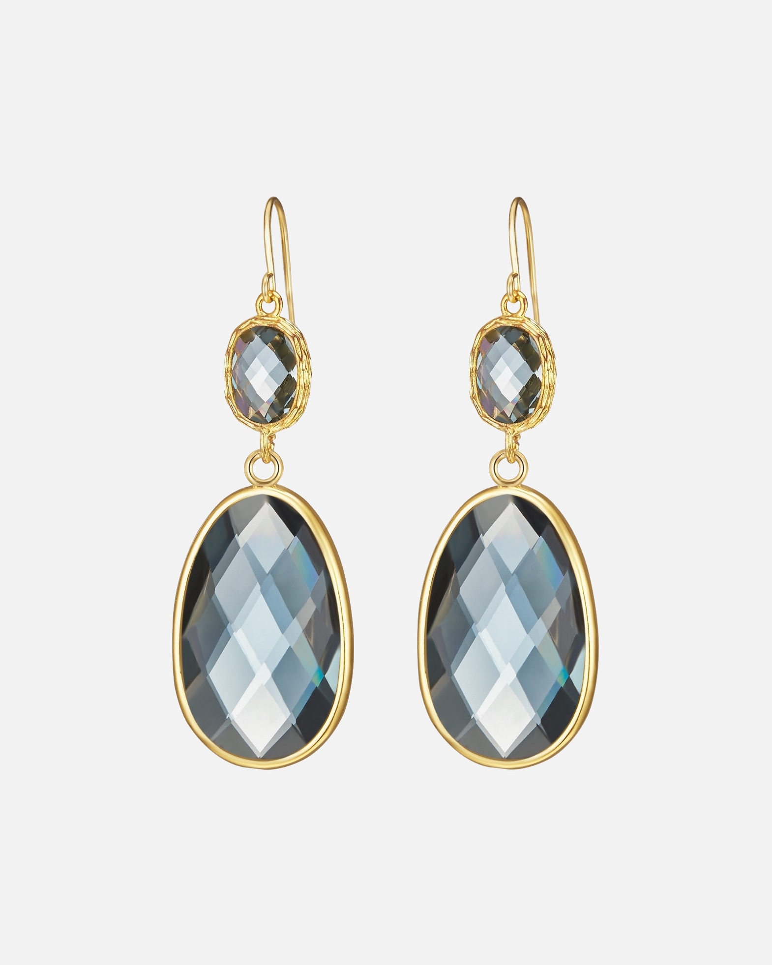 Kolczyki dla Kobieta Mosiadz KamieŃ naturalny 60,0 mm