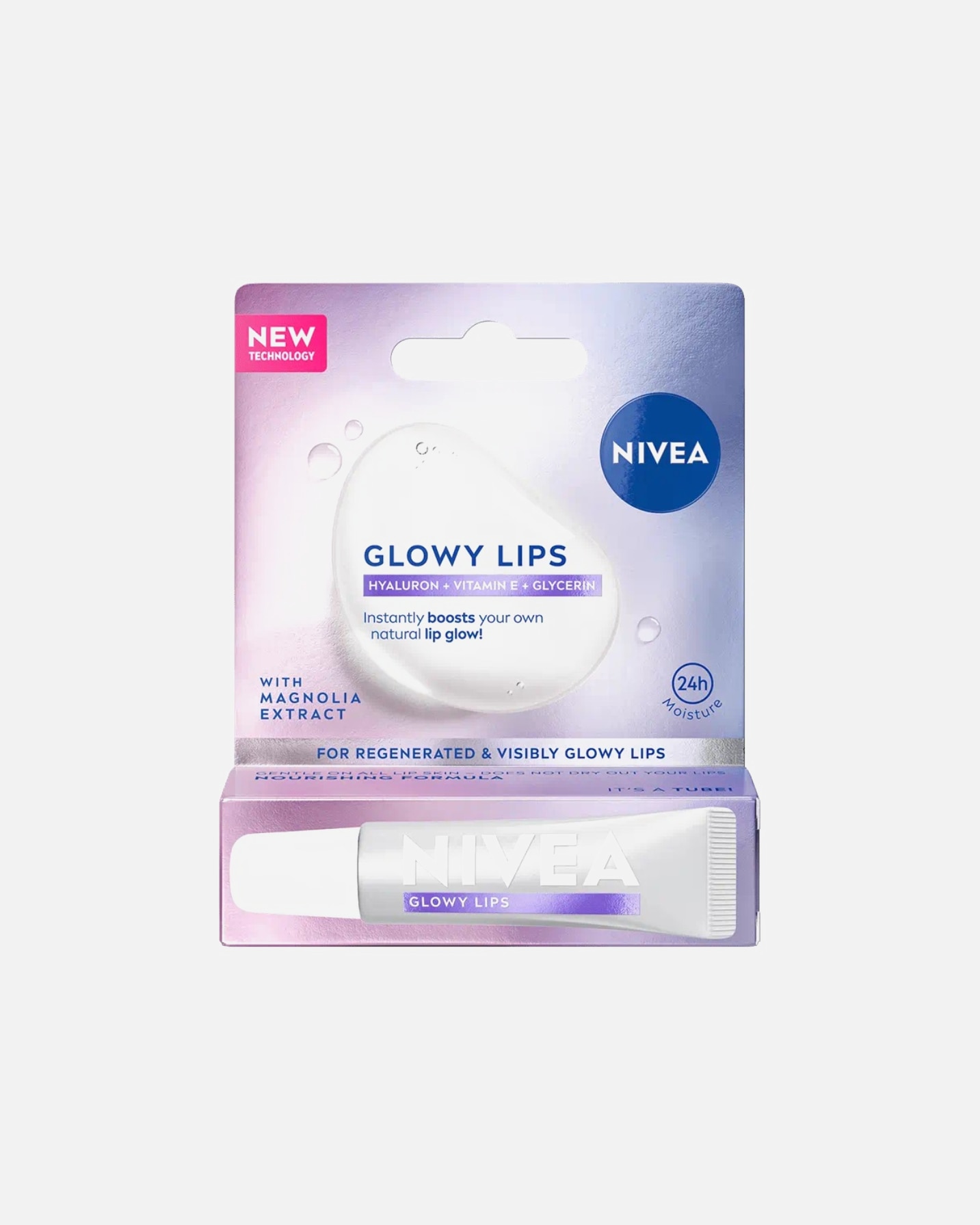 Balsam do ust dla Kobieta NIVEA Glowy Lips Transparent