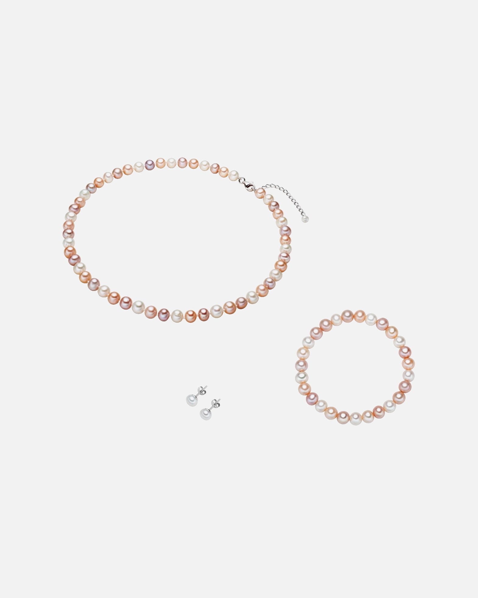 Ozdoby dla Kobieta Srebro wysokiej pr óby Perła hodowlana słodkowodna 6,0 - 6,5 mm