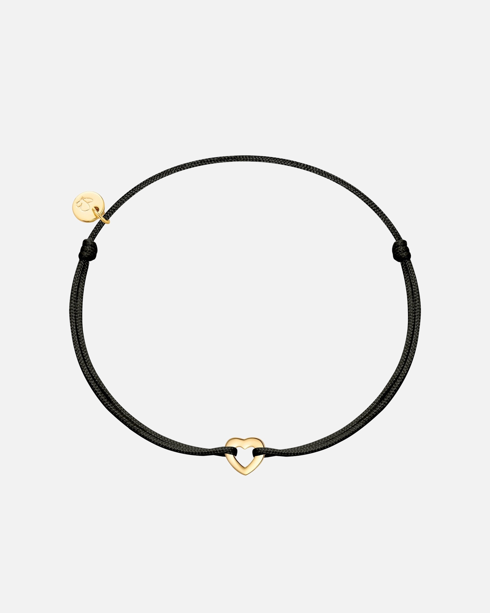 Bransoletka dla Kobieta Glanzstücke München Bransoletka Serce z Srebra Sterling w zlocie zóltym 15,0 - 22,0 cm, flexibel einstellbar