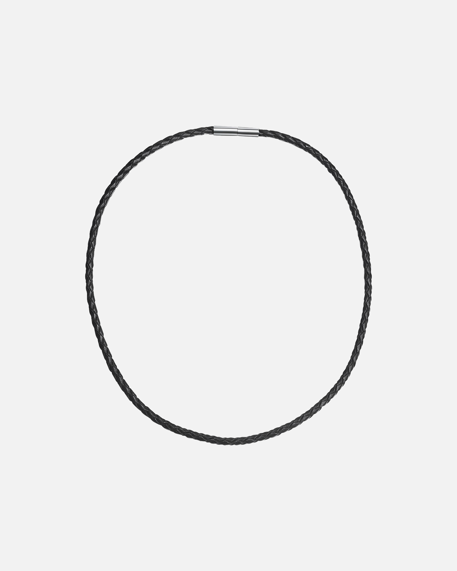 Naszyjnik dla Kobieta Rafaela Donata Skórzany naszyjnik Skóra naturalna czarny 42 cm