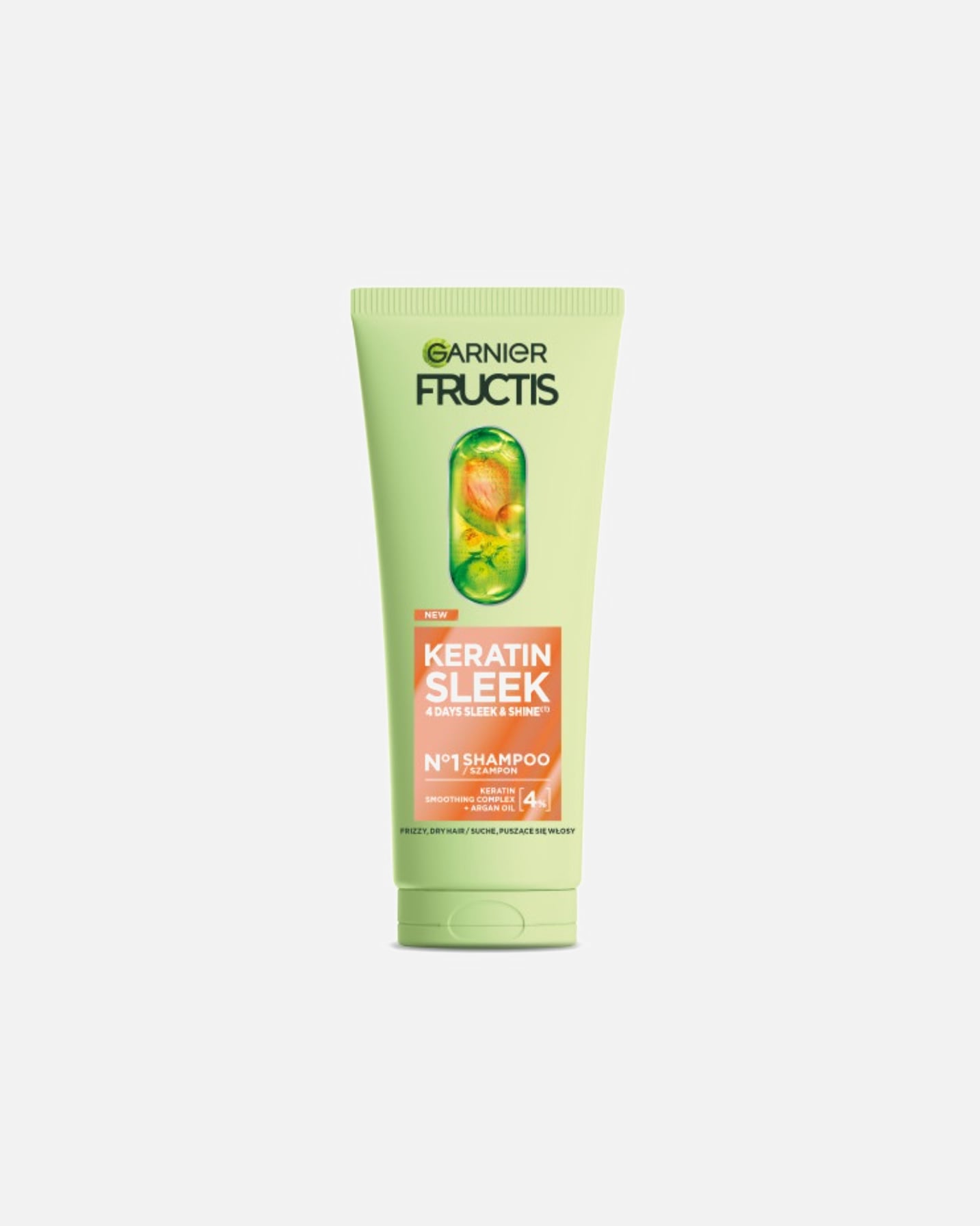 Szampon do włosów dla Kobieta Garnier Fructis Keratin Sleek 200 ml