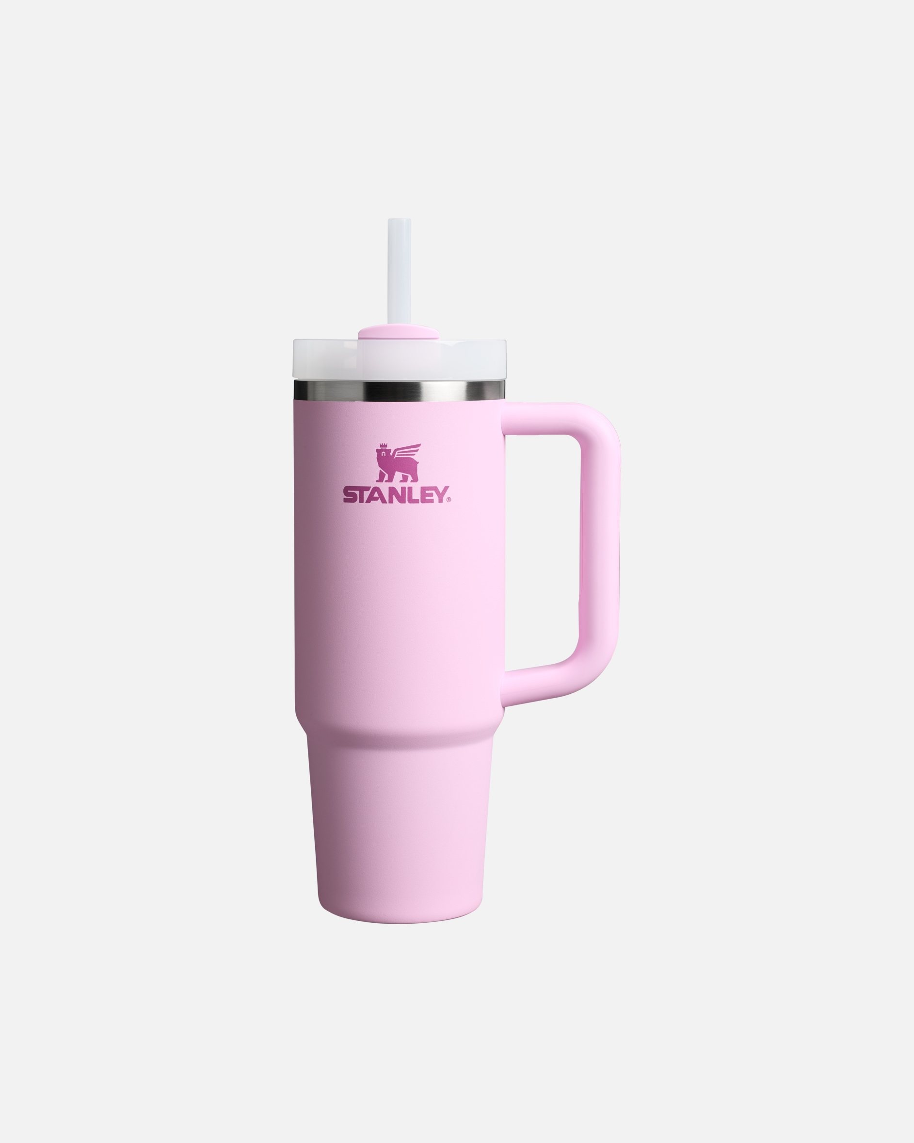 Bidon dla Unisex Stanley 1913 Kubek ze słomką - 0,89L - THE QUENCHER H2.0 FLOWSTATE™ TUMBLER Cherry Blossom