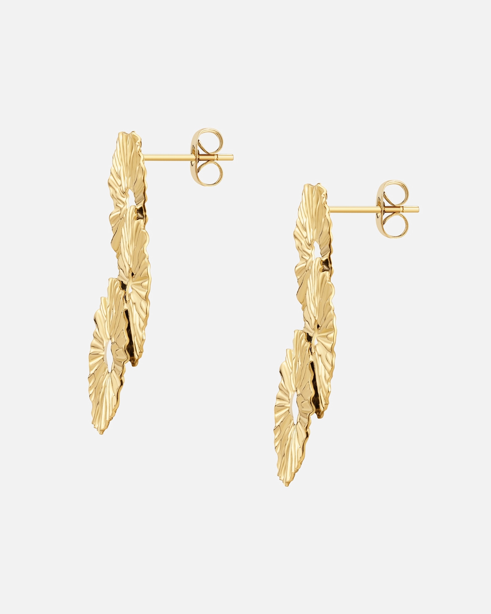 Kolczyki dla Kobieta EASTSIDE Kolczyki Stal nierdzewna Żółte złoto 34,1 mm