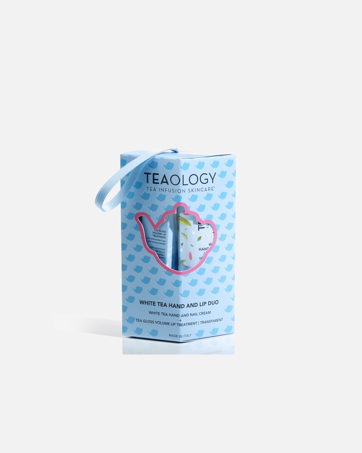 Zestaw do pielęgnacji ciała dla Kobieta Teaology Hand and Lip Duo White Tea 1 sztuka