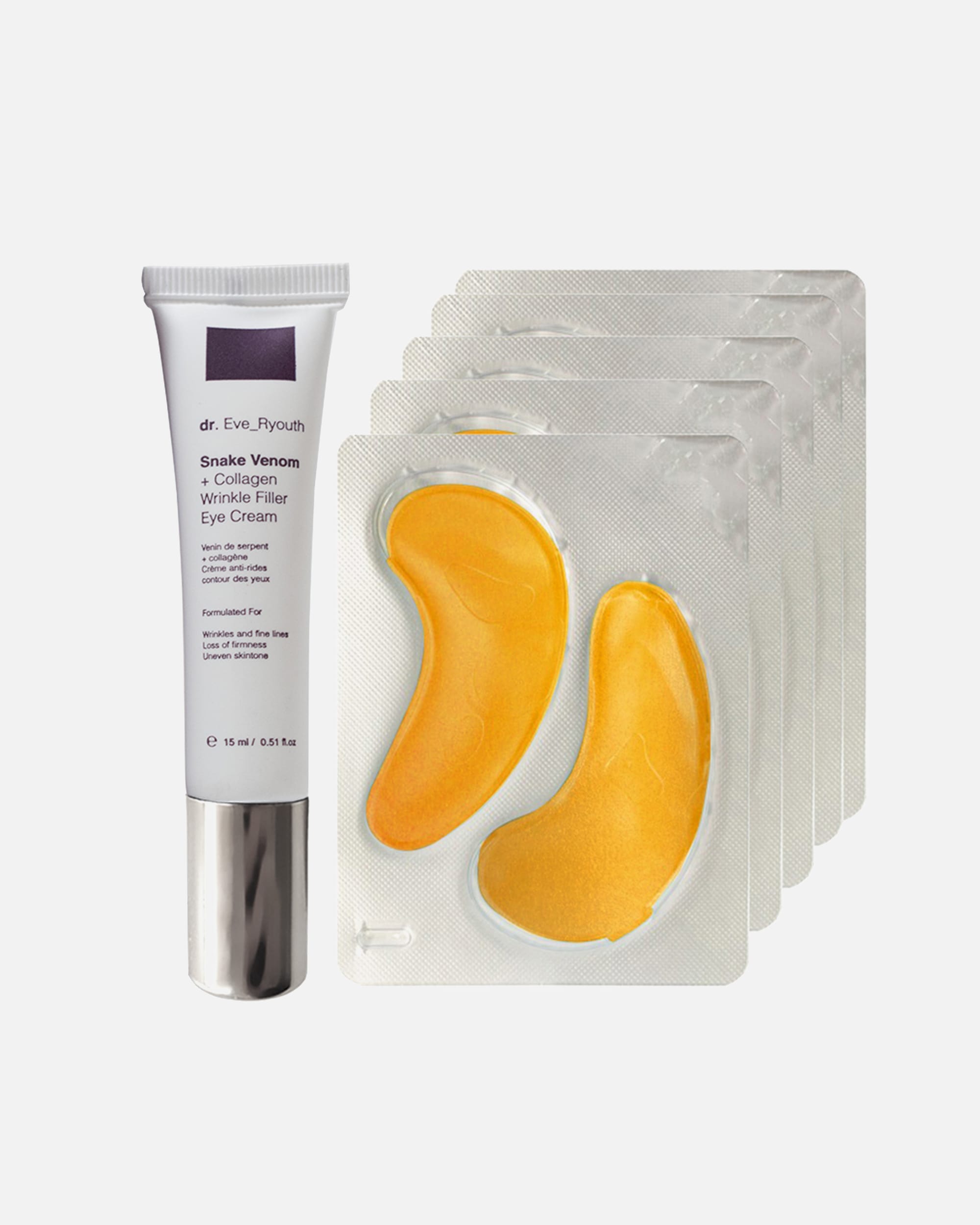 Zestaw do pielęgnacji oczu dla Kobieta Kompletny zestaw ze złota 24K 1 sztukakaka