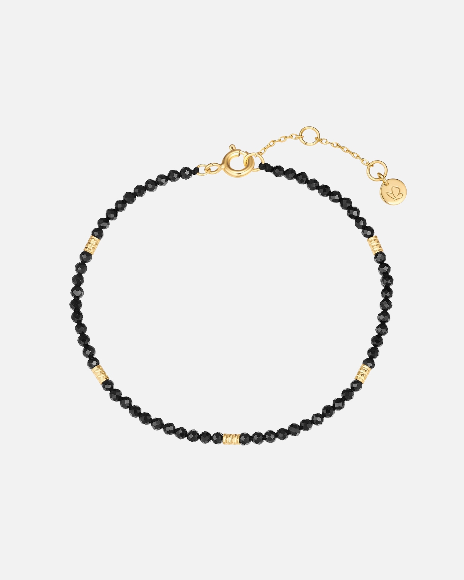 Bransoletka dla Kobieta Bransoletka Srebro wysokiej próby Żółte złoto 17,0 cm Basislänge + 3,0 cm Verlängerung