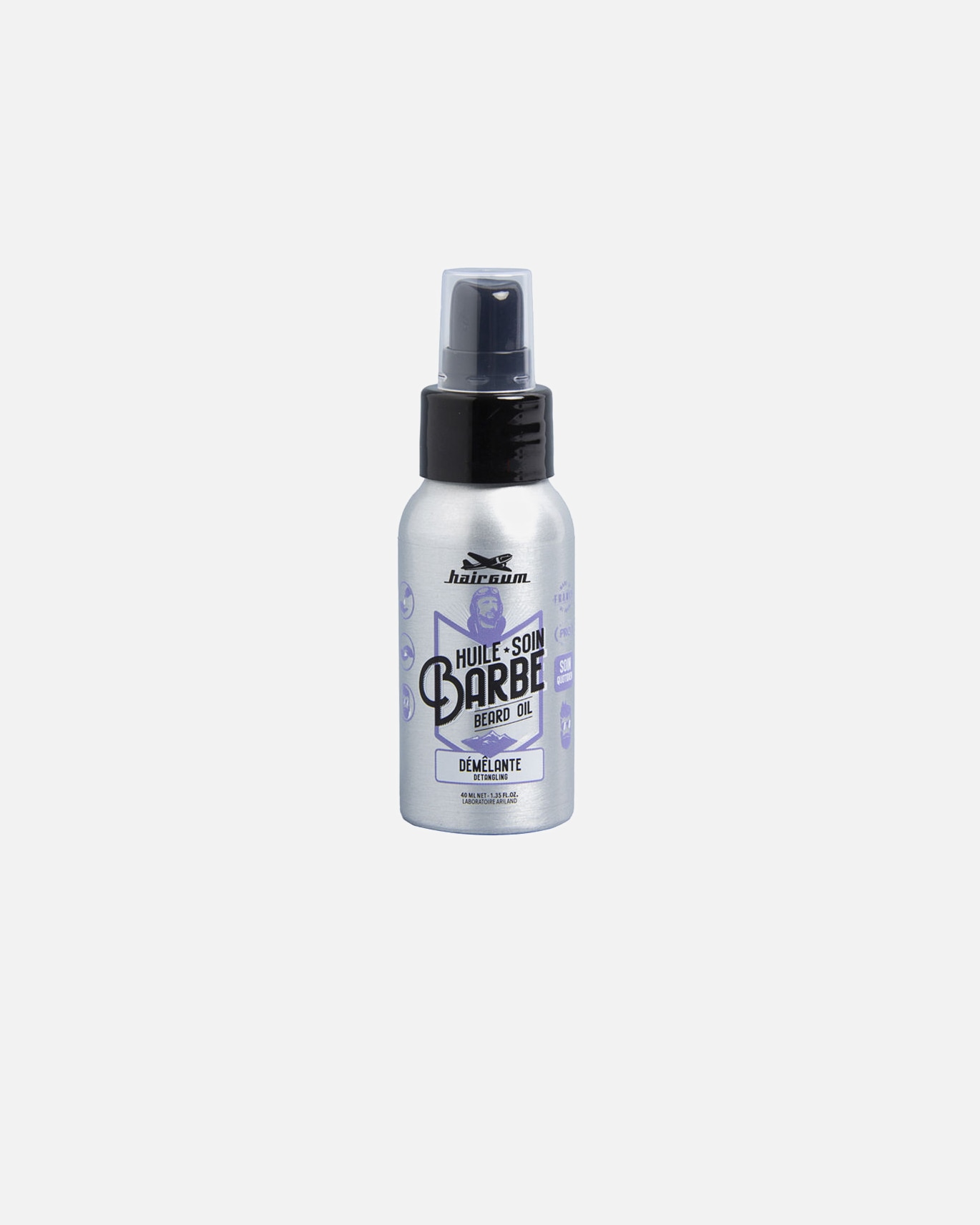 Pielęgnacja brody dla Mężczyzna Hairgum HAIRGUM olejek ułatwiający rozczesywanie brody 40 ml