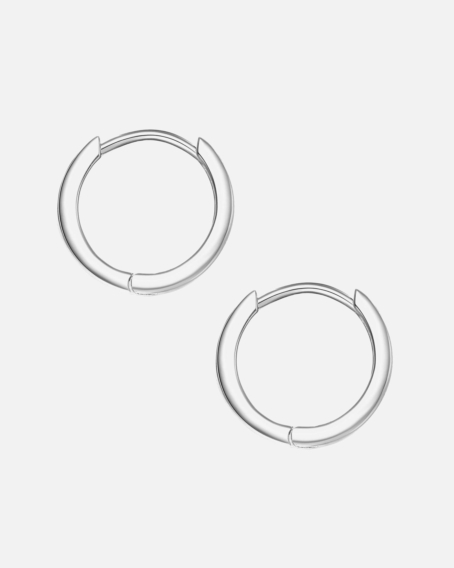 Obrączki dla Kobieta Rafaela Donata Srebrne kolczyki kreole srebro wysokiej próby srebrny 15,0 mm