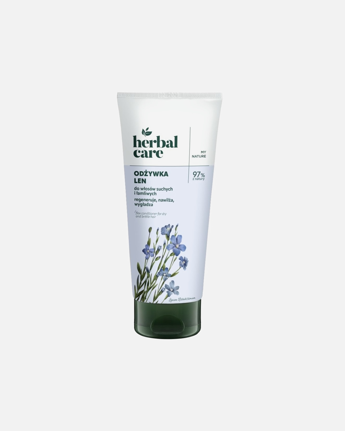 Odżywka do włosów do spłukiwania dla Kobieta Farmona HERBAL CARE Len 200 ml