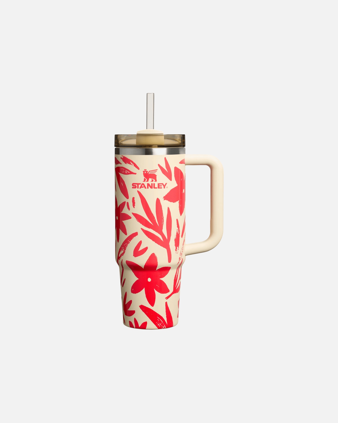 Bidon dla Unisex Stanley 1913 Kubek ze słomką - 0,89L - THE QUENCHER H2.0 FLOWSTATE™ TUMBLER Resort Floral